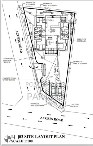 Building Plans for 4 Bedroom Self Contained House