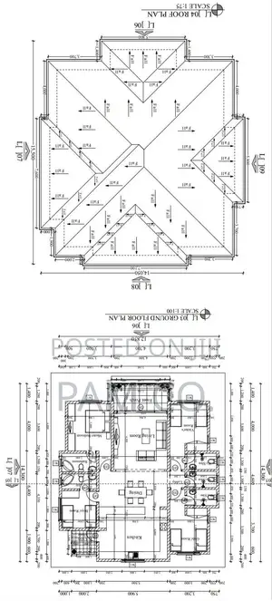 Building Plans for 4 Bedroom Self Contained House