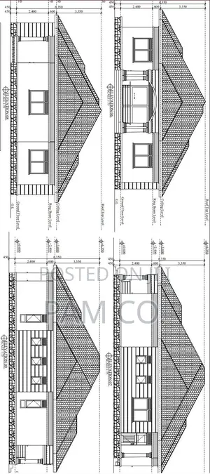 Building Plans for 4 Bedroom Self Contained House