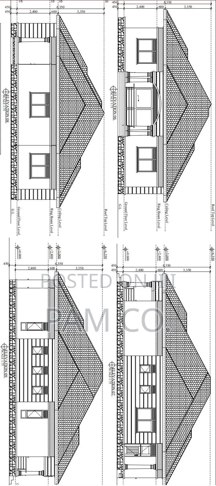 Building Plans for 4 Bedroom Self Contained House