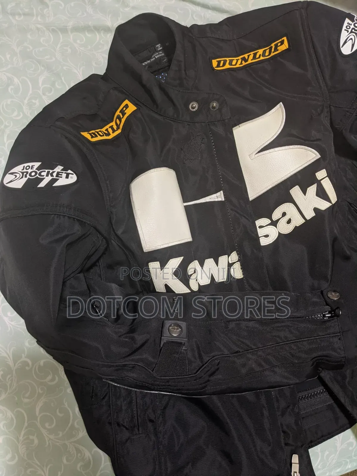 Black Joe Rocket Kawasaki Racing Jacket