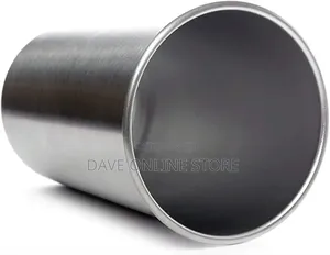 12 Pieces 200mls Stainless Steel Pint Cups Water Glass With Sleeves