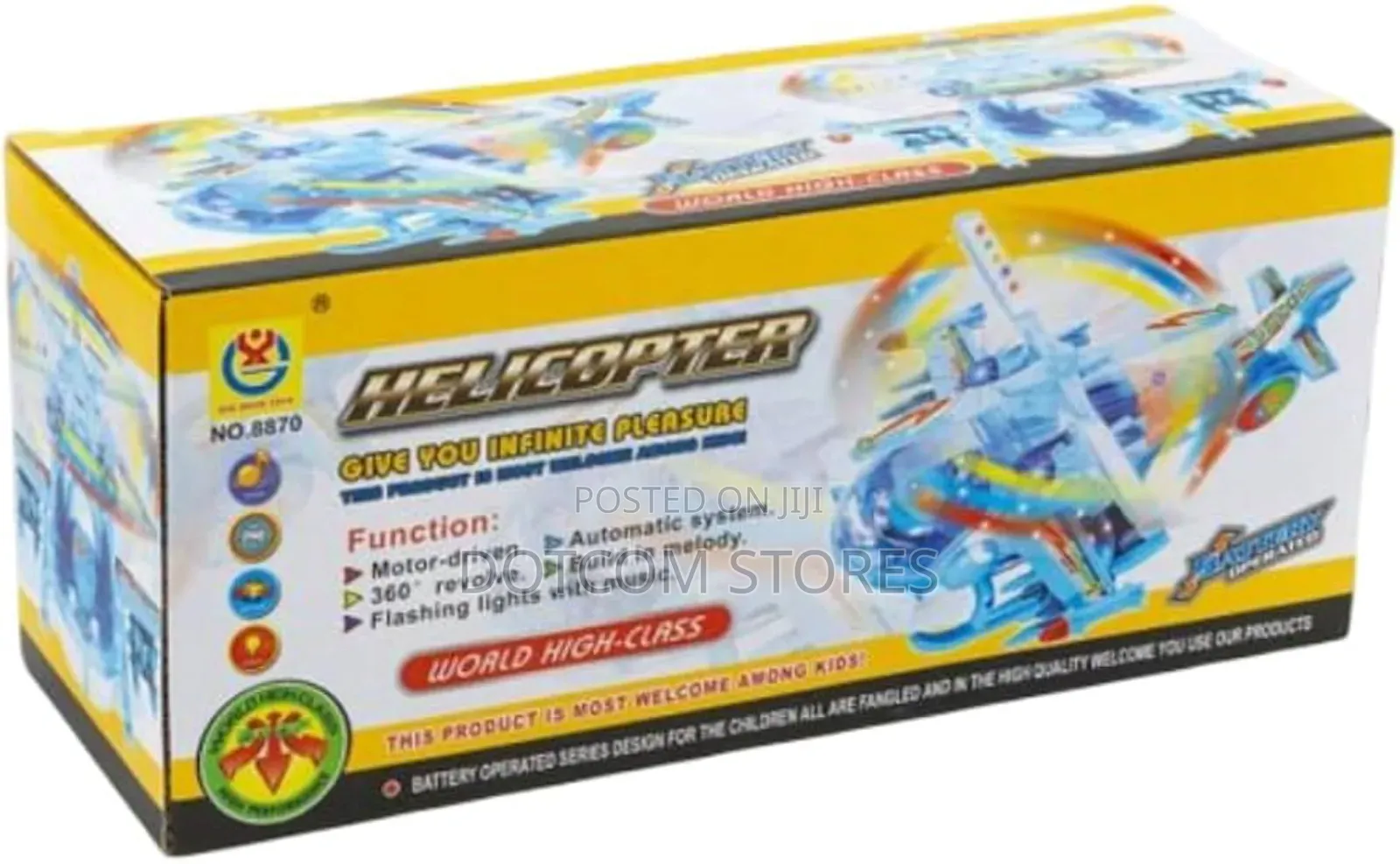 Battery-Operated Toy Helicopter
