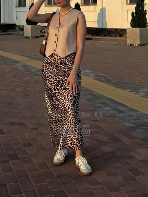 Animal Print Womens Fashion Skirt