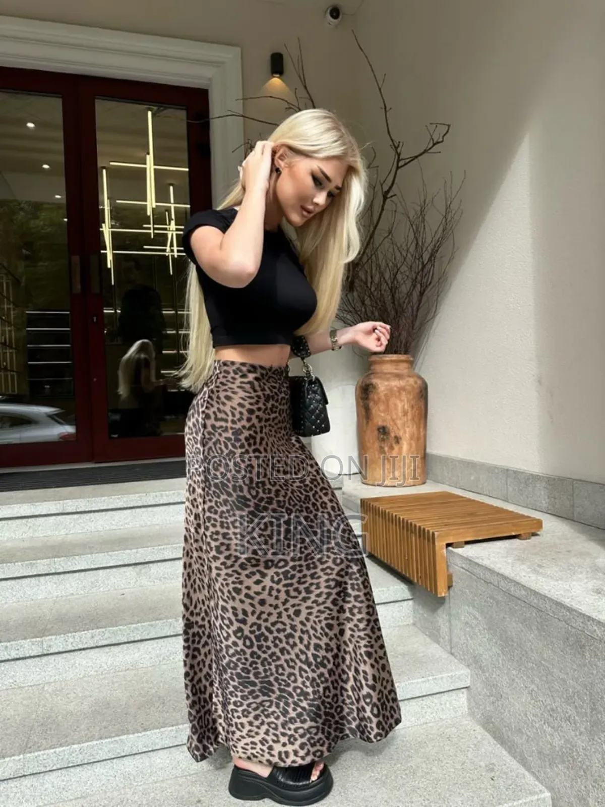Animal Print Womens Fashion Skirt