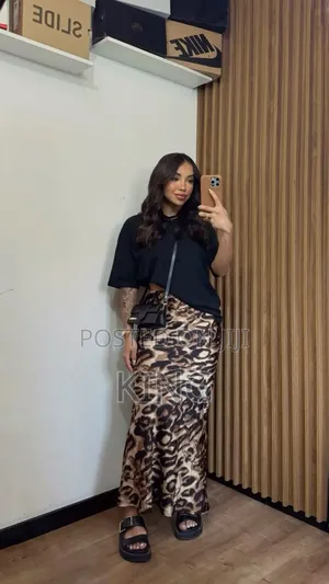Animal Print Womens Fashion Skirt