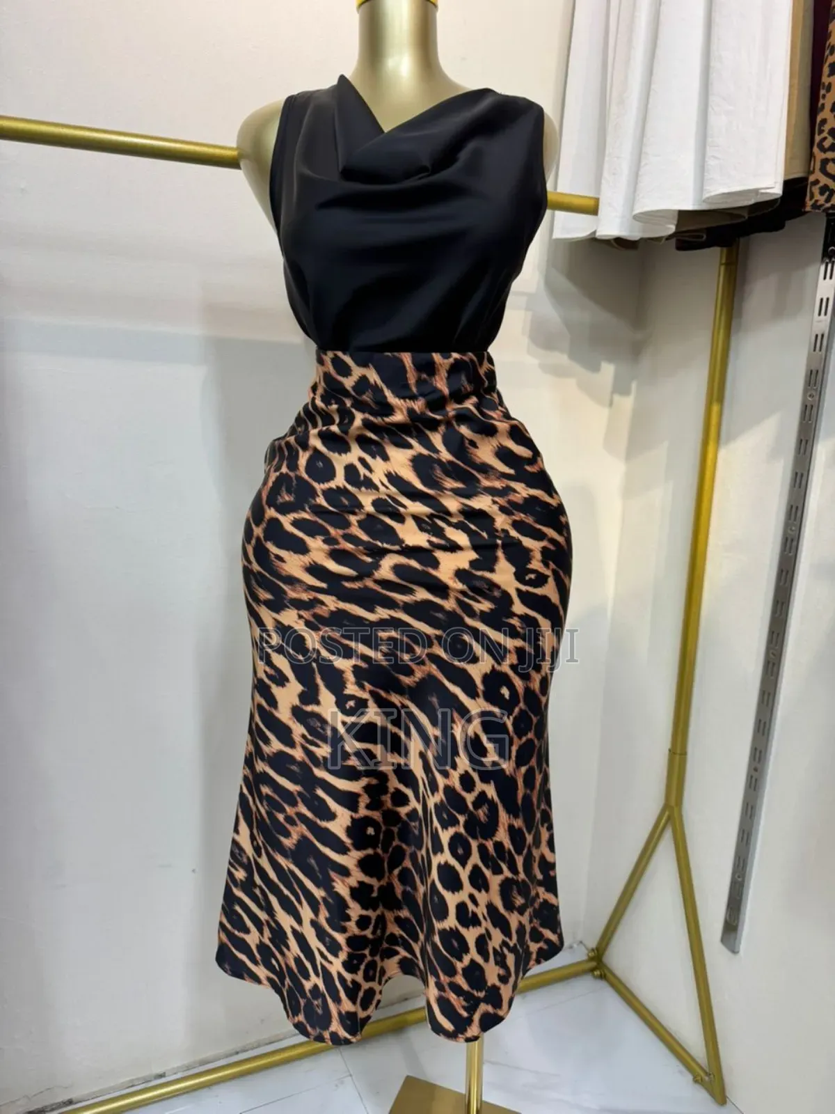 Animal Print Womens Fashion Skirt