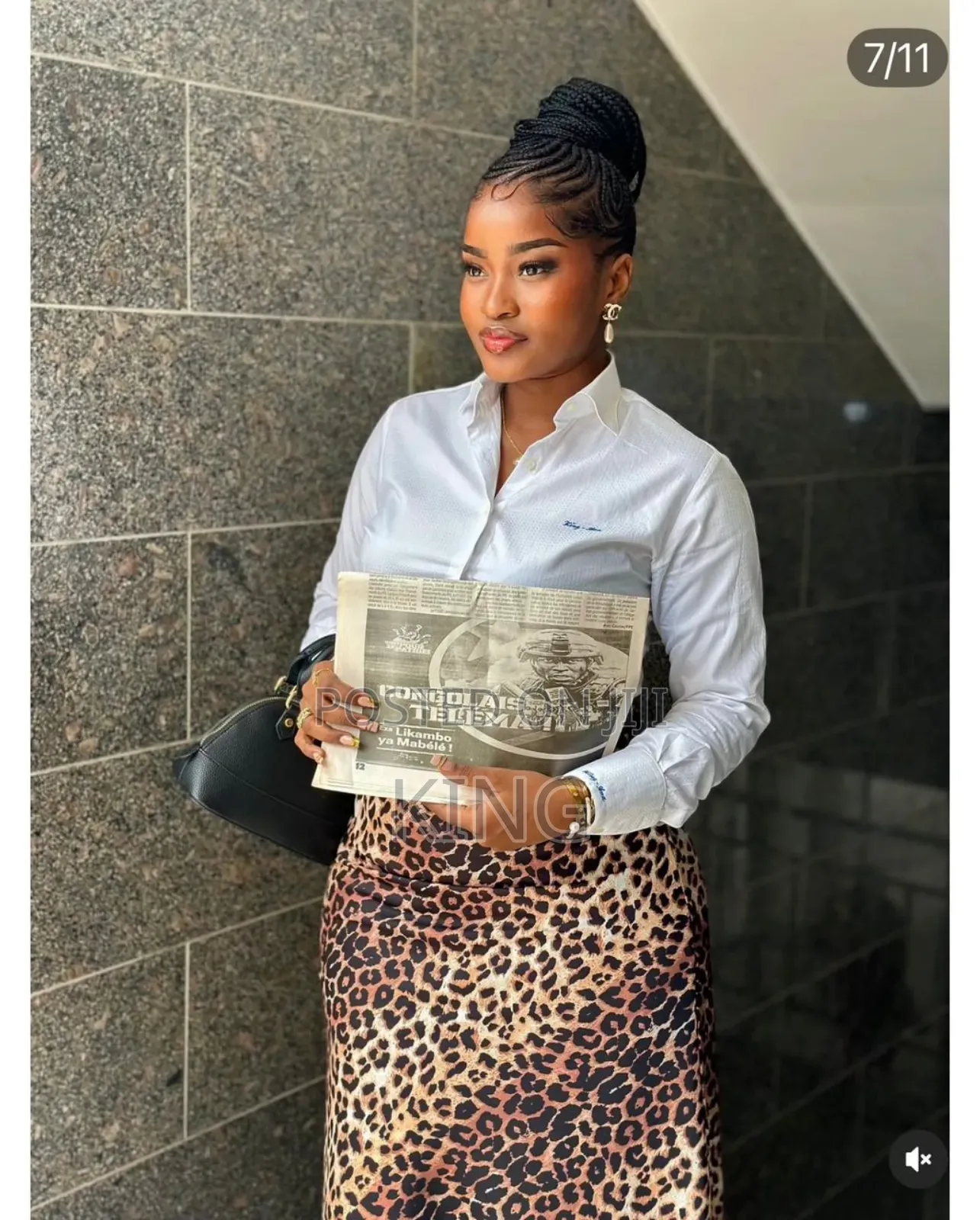 Animal Print Womens Fashion Skirt