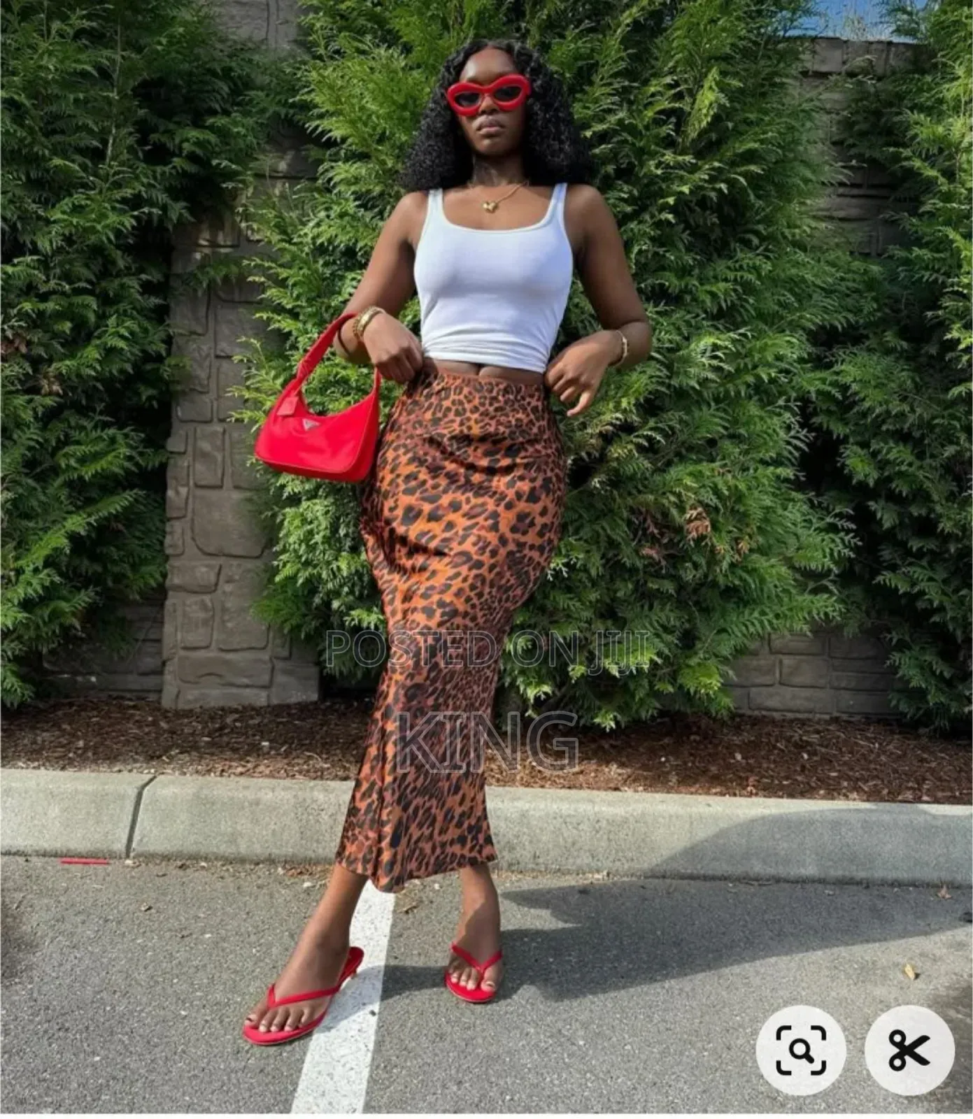 Animal Print Womens Fashion Skirt