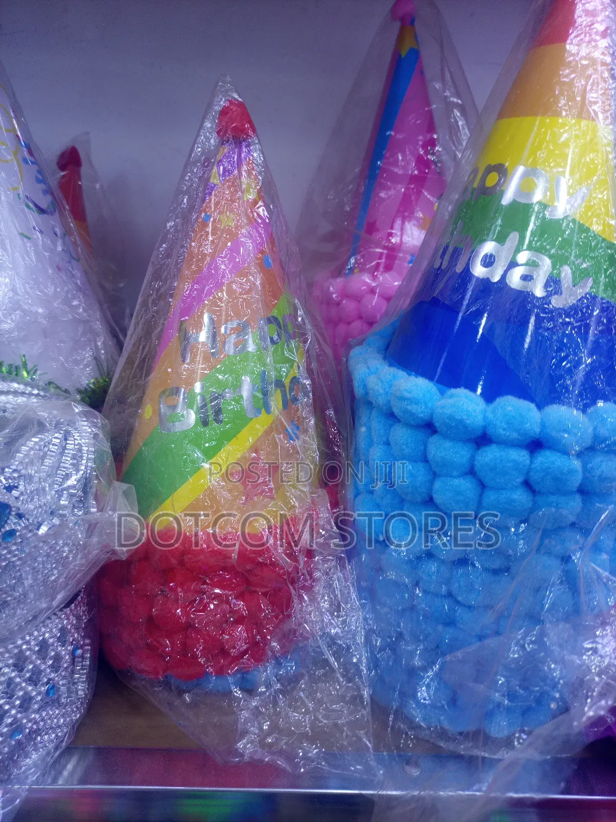 Cone-Shaped Birthday Party Hats