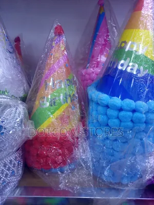Cone-Shaped Birthday Party Hats