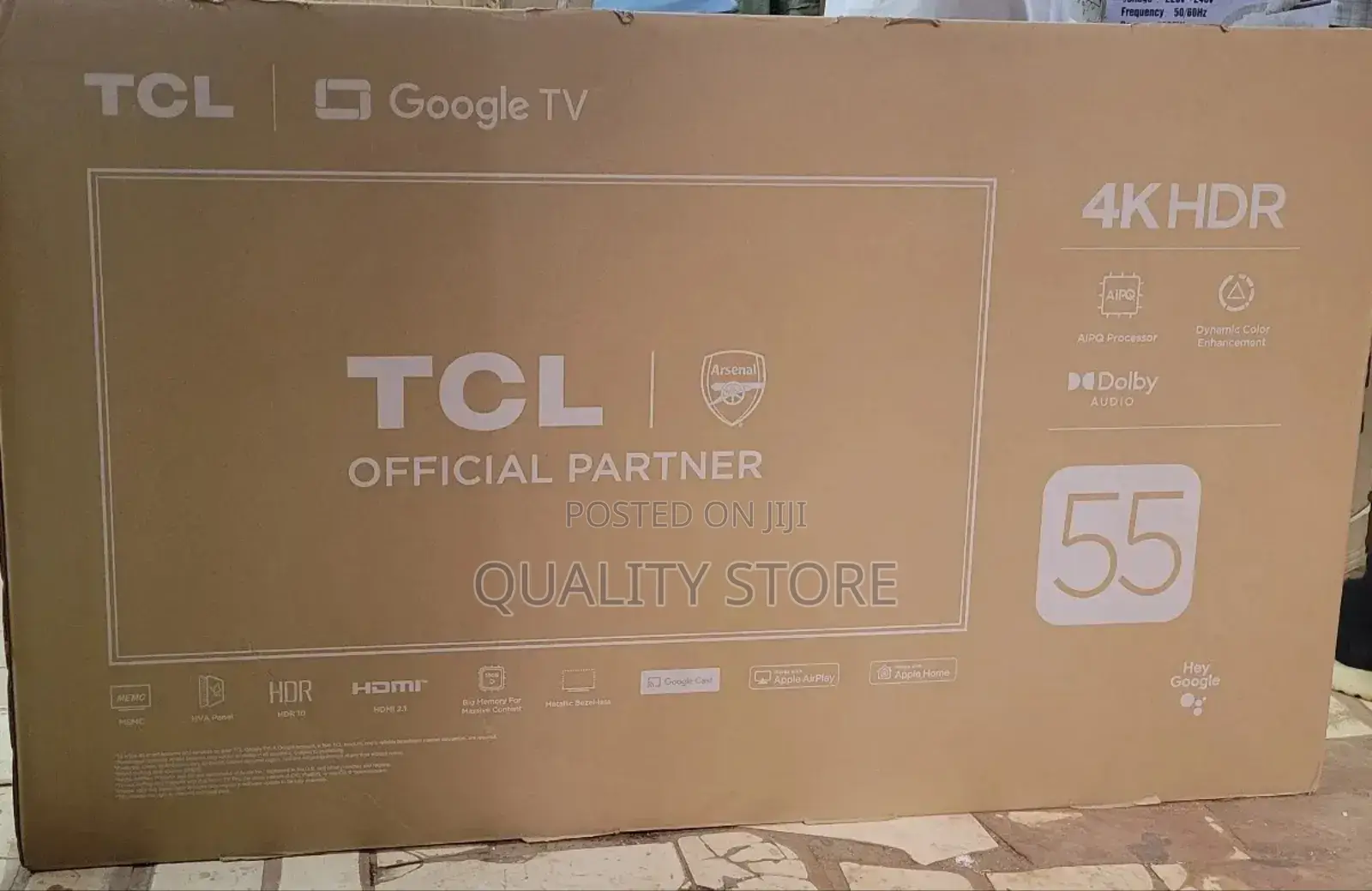 TCL 55inches 4 K Google Tv