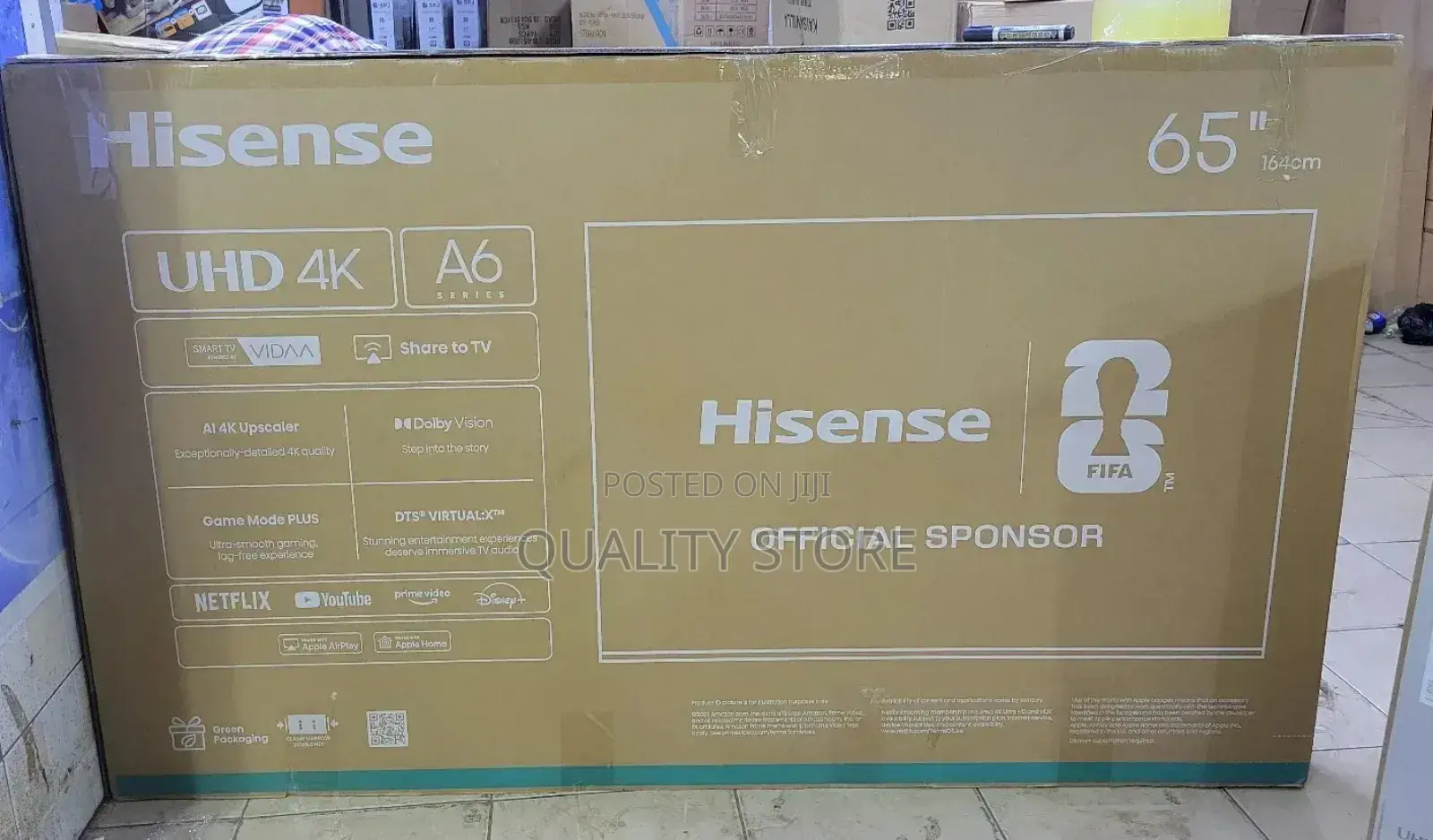 Hisense 65 Inches A6series