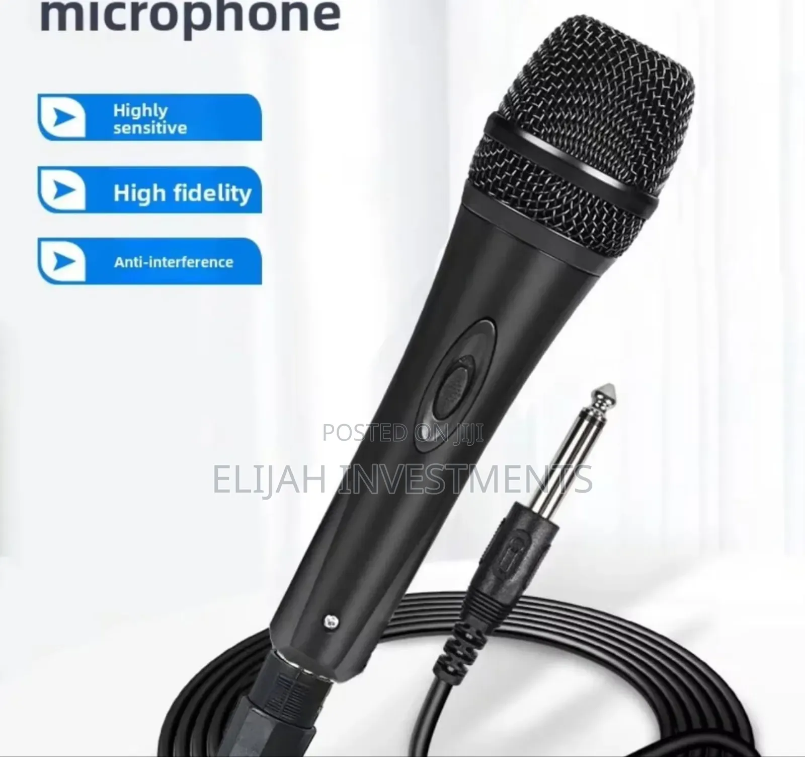 High Quality Metallic Vocals Microphone