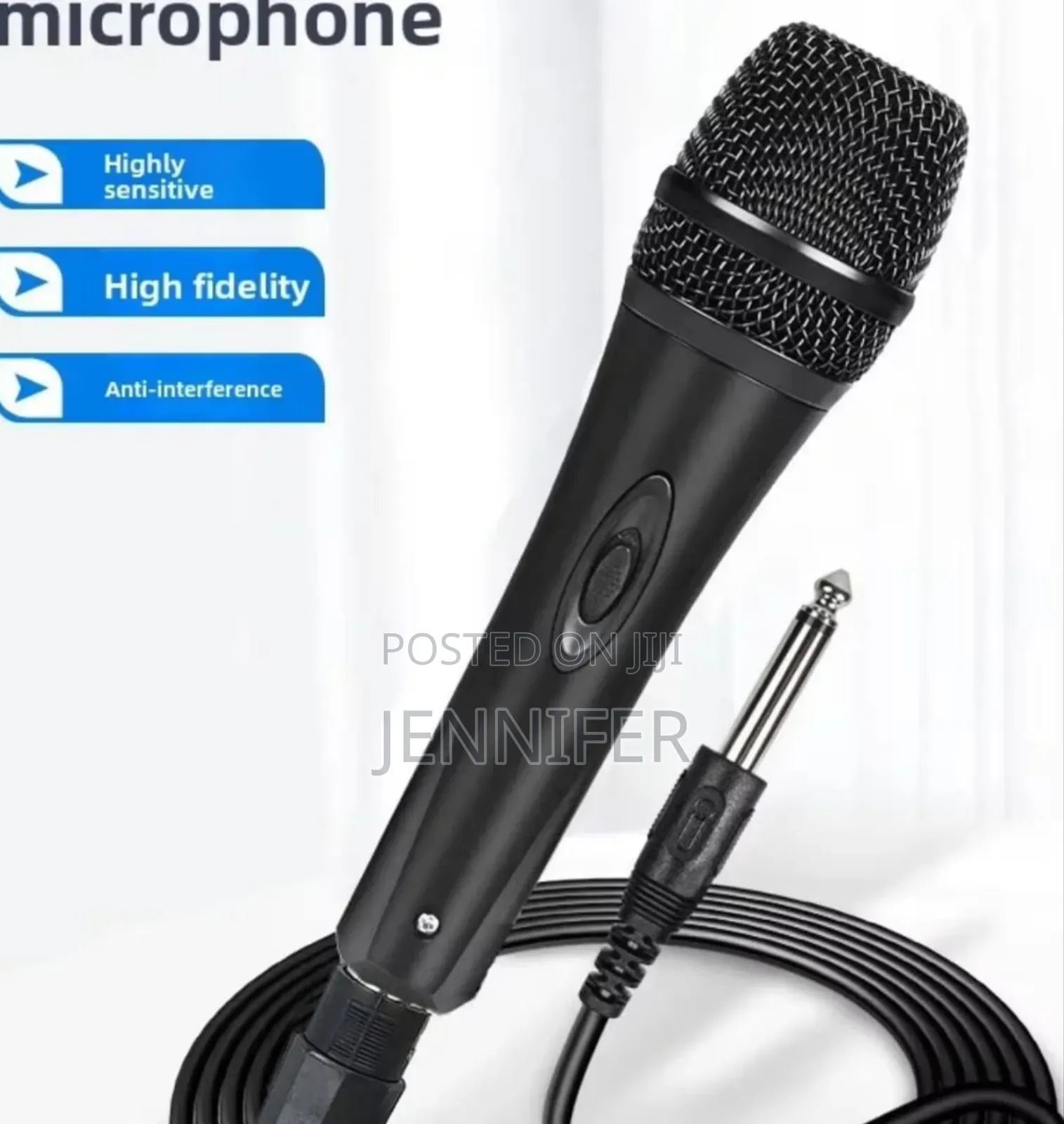 High Quality Metallic Vocals Microphone