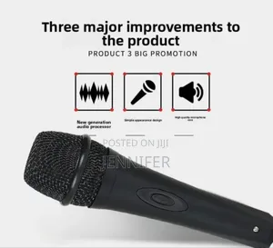 High Quality Metallic Vocals Microphone