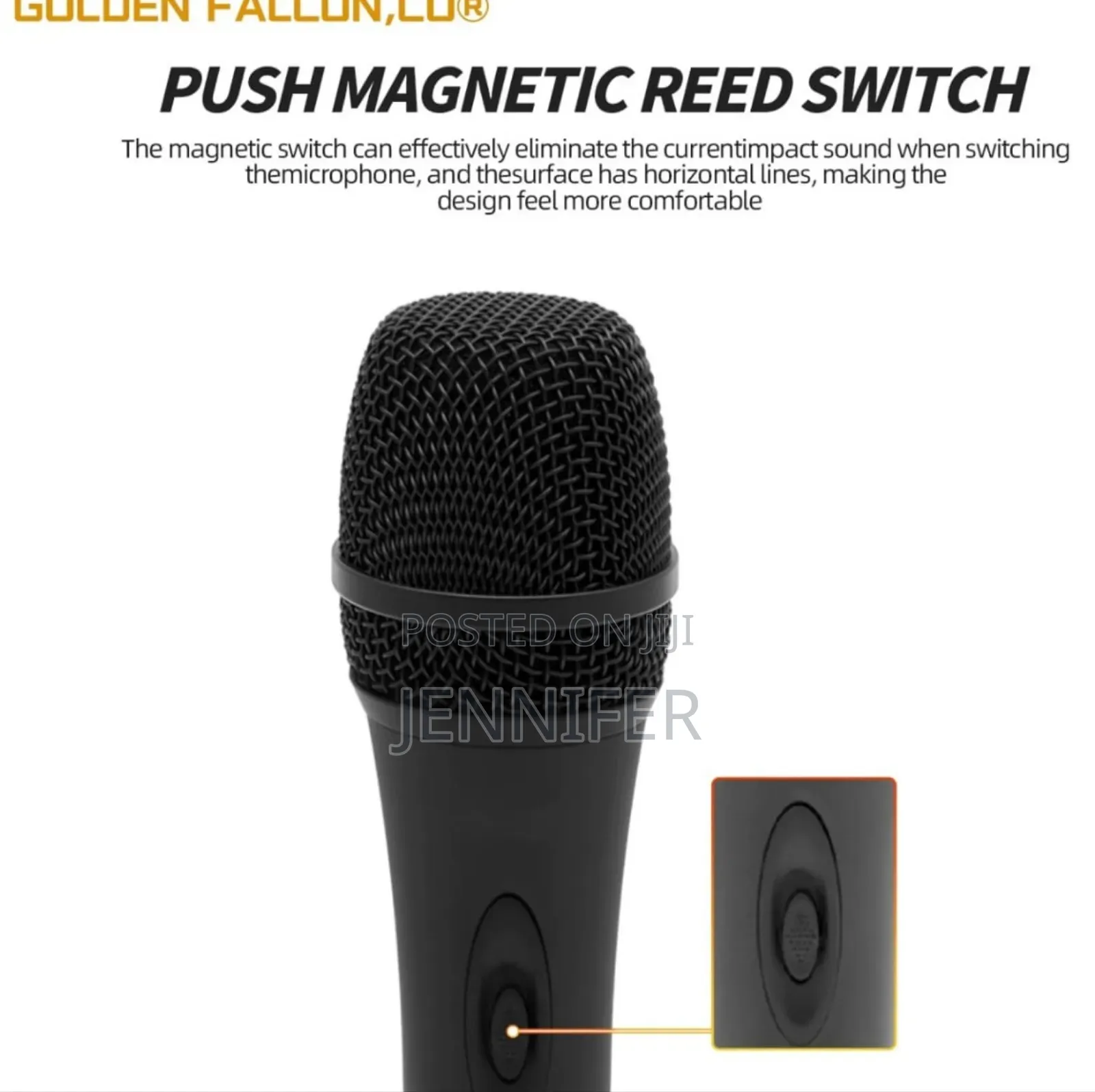 High Quality Metallic Vocals Microphone