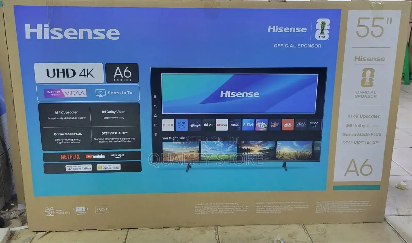 Hisense 55inches A6series