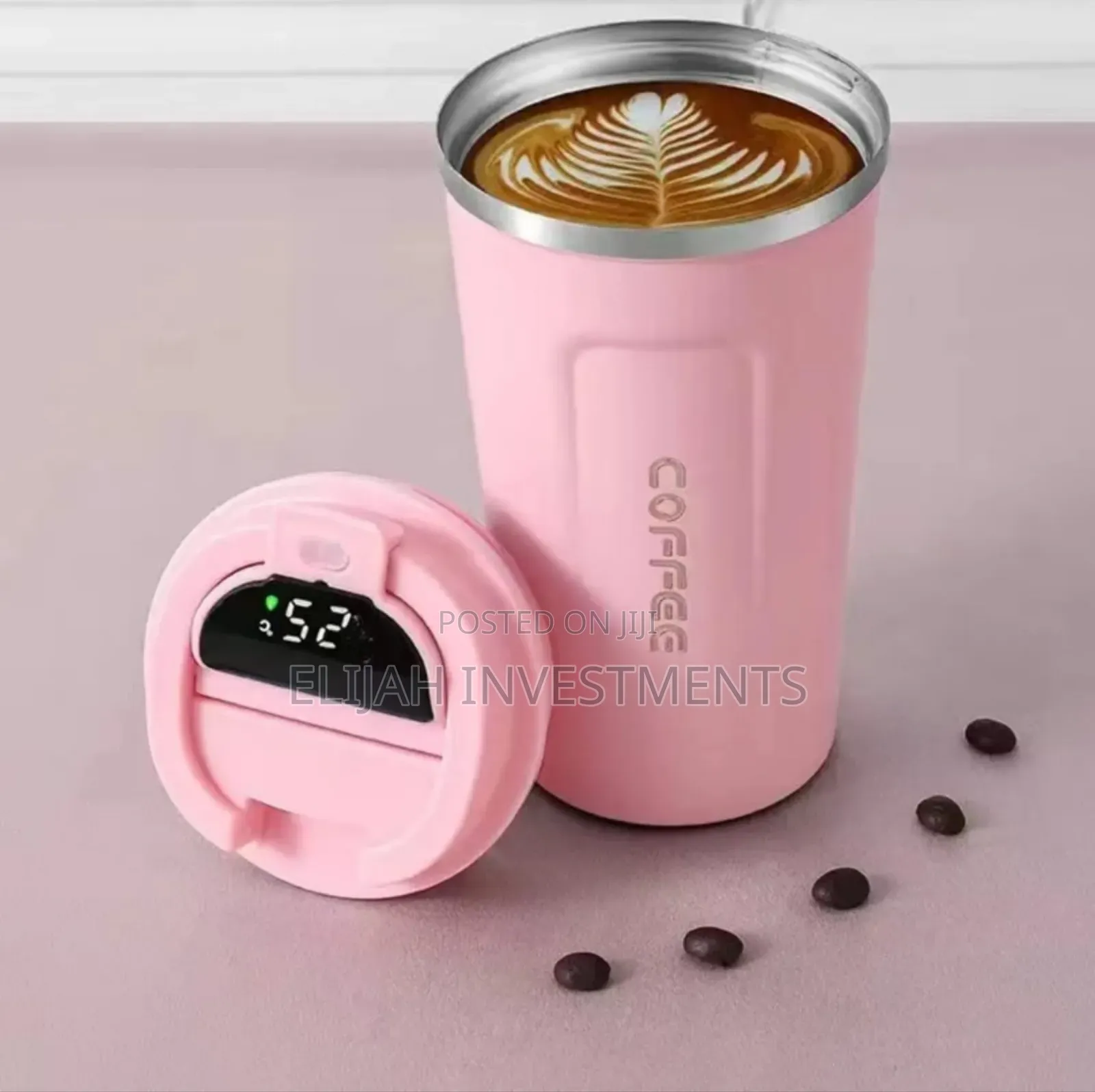 Stainless Steel Smart Coffee Thermos Mug/Cup