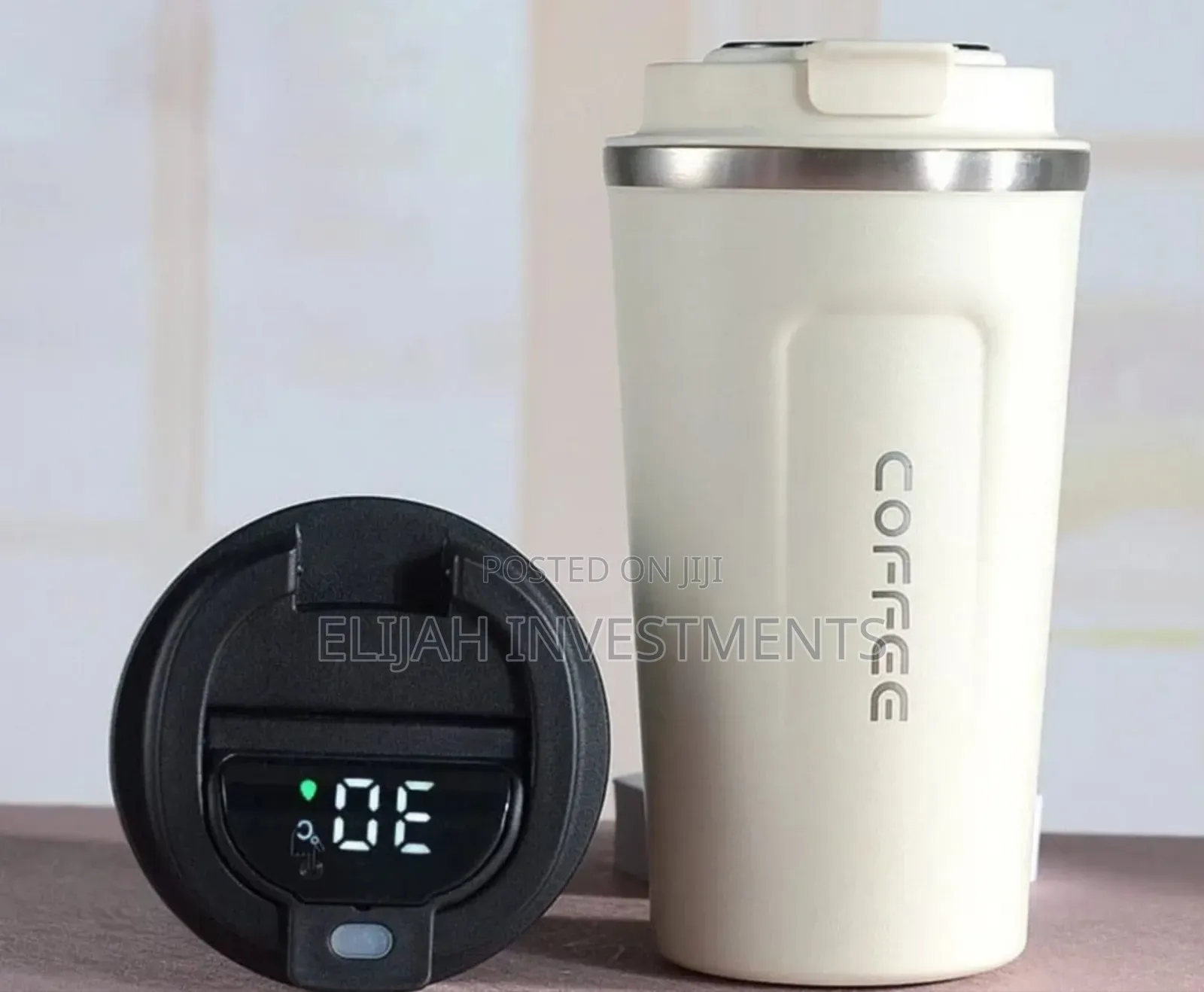 Stainless Steel Smart Coffee Thermos Mug/Cup