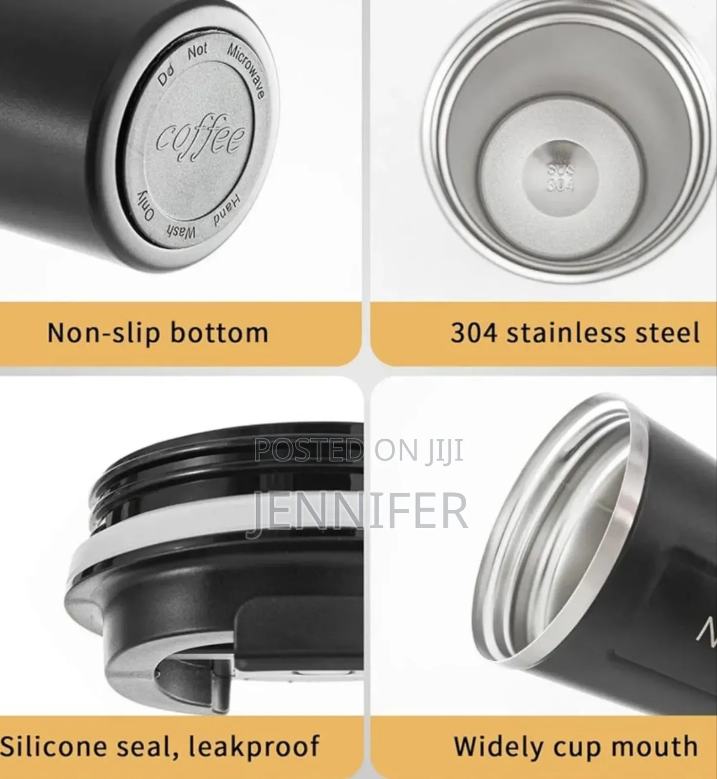 Stainless Steel Smart Coffee Thermos Mug/Cup