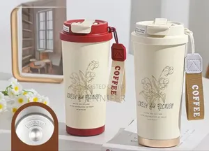 Stainless Steel Travel Mug With Temperature Display