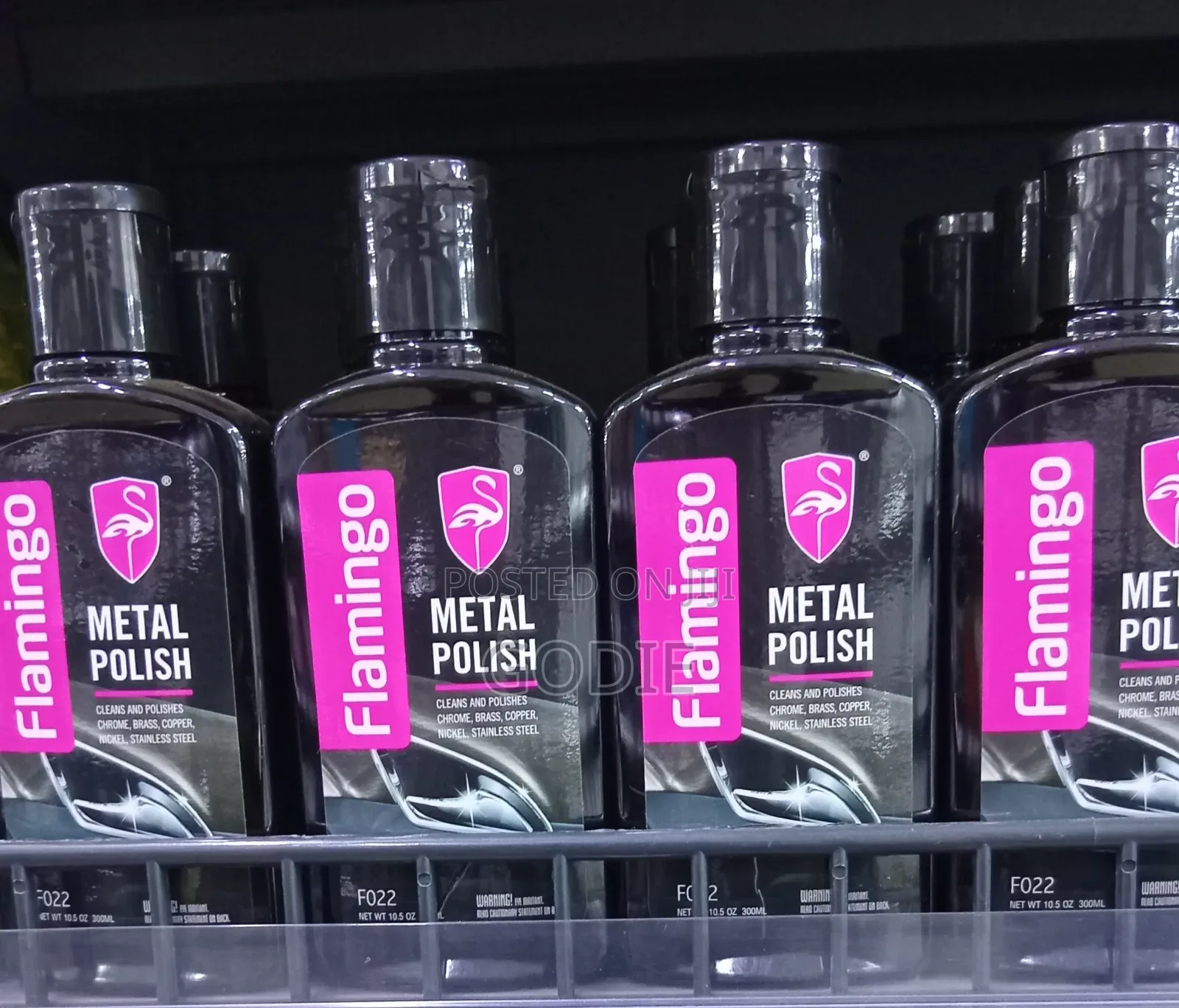 Flamingo Metal Polish (Used to Clean and Polish Metal Surfaces.