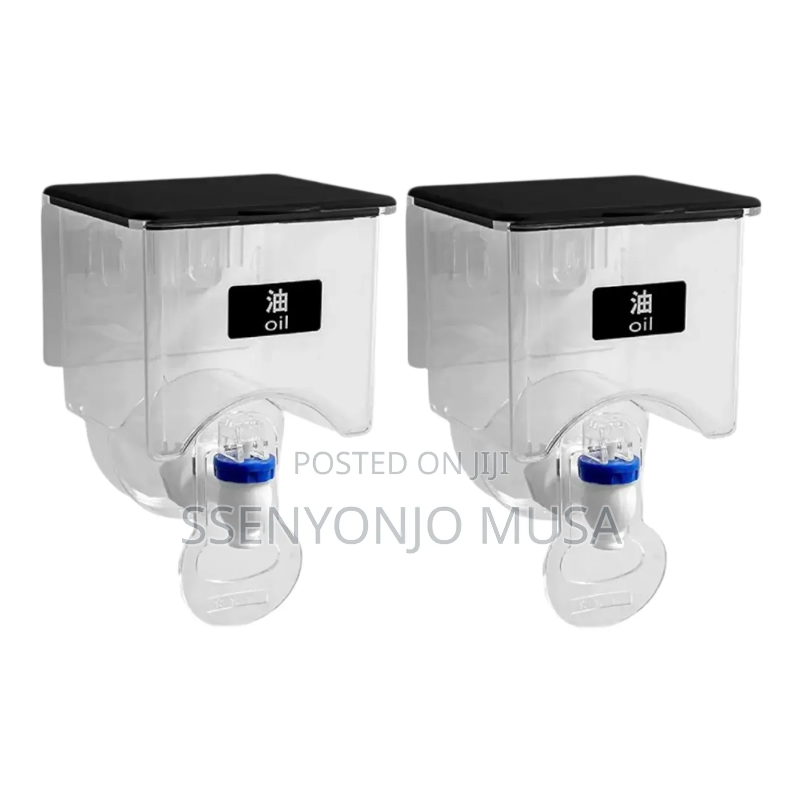 Wall Mounted 350ml Oil Dispenser – Manual Oil Vinegar Bottle