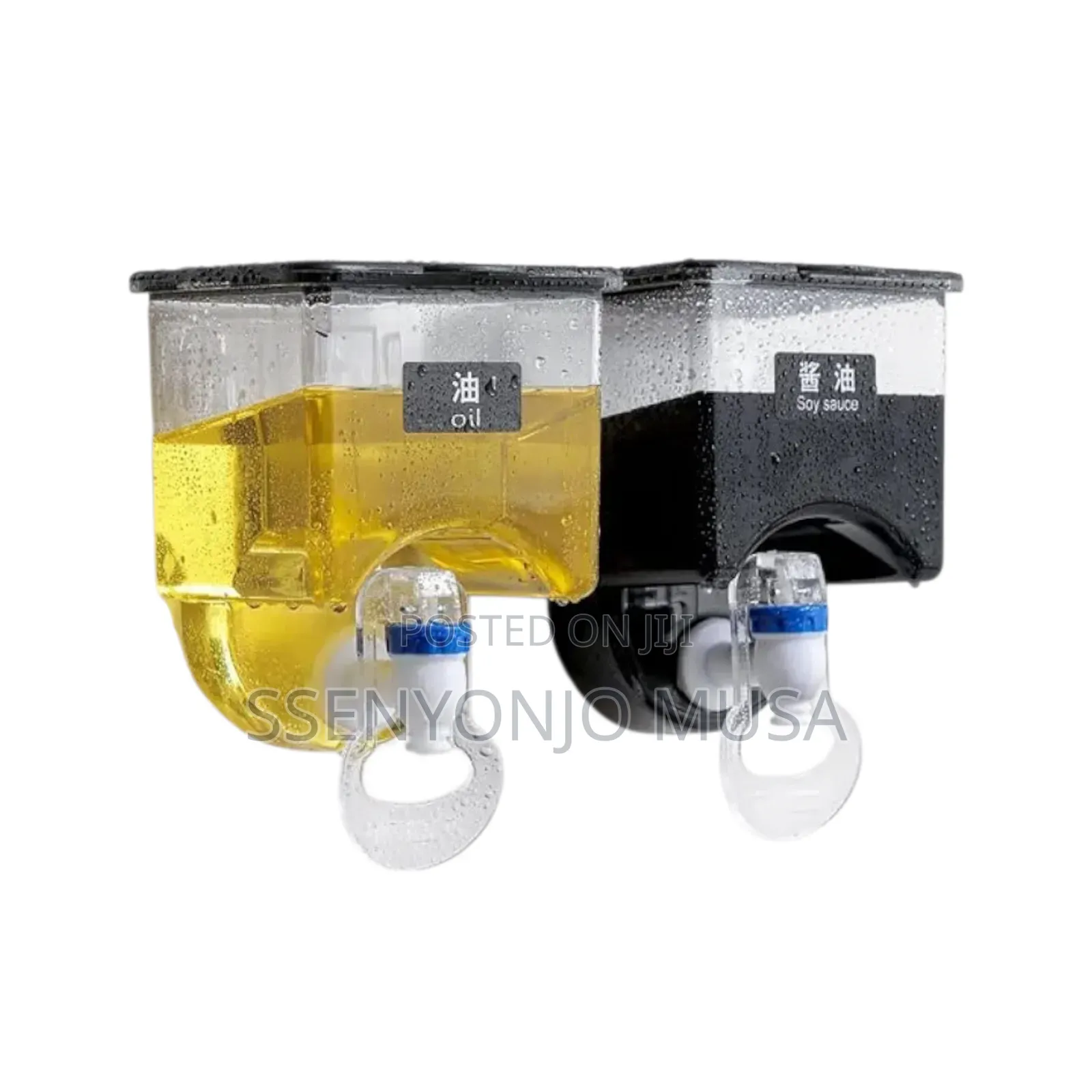 Wall Mounted 350ml Oil Dispenser – Manual Oil Vinegar Bottle