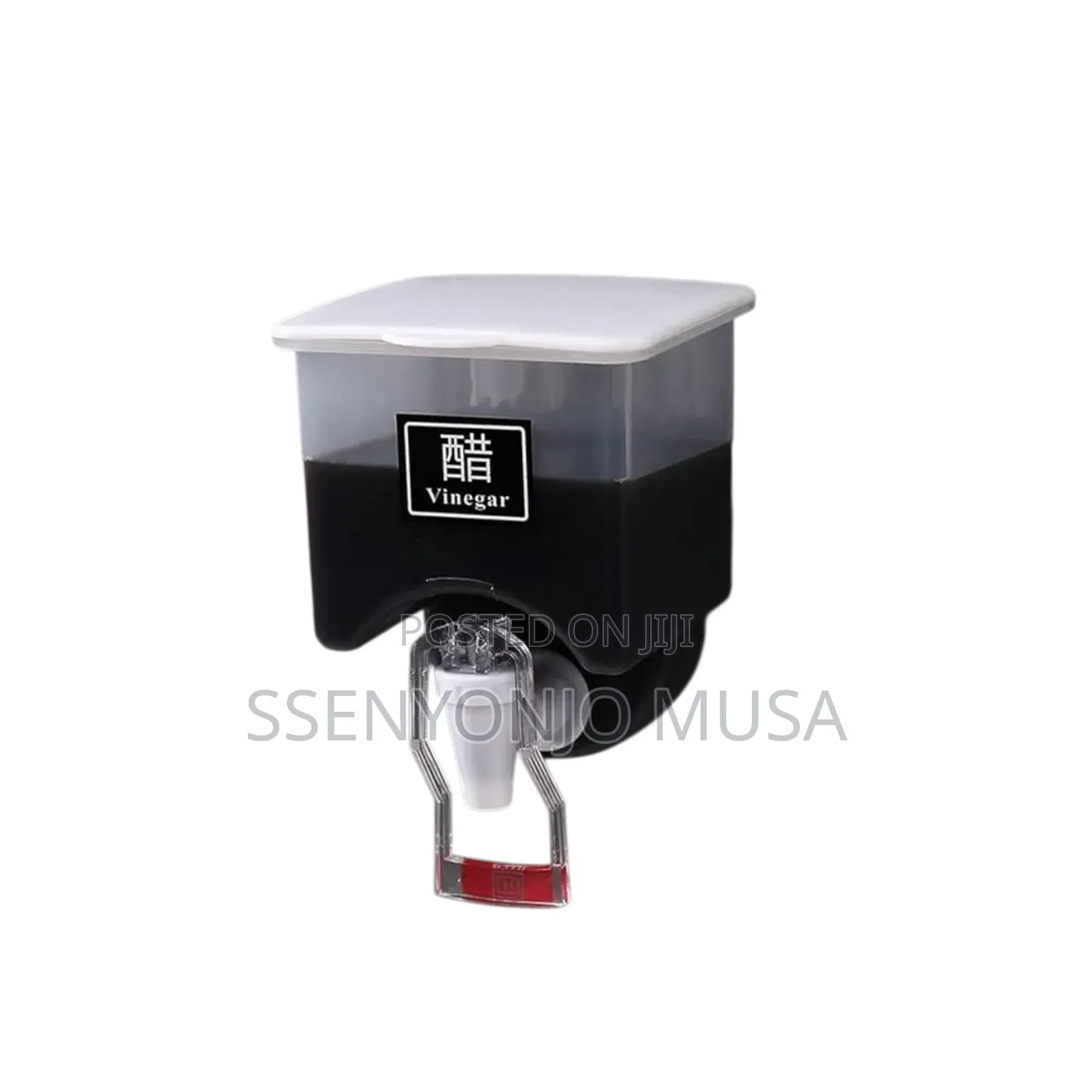 Wall Mounted 350ml Oil Dispenser – Manual Oil Vinegar Bottle