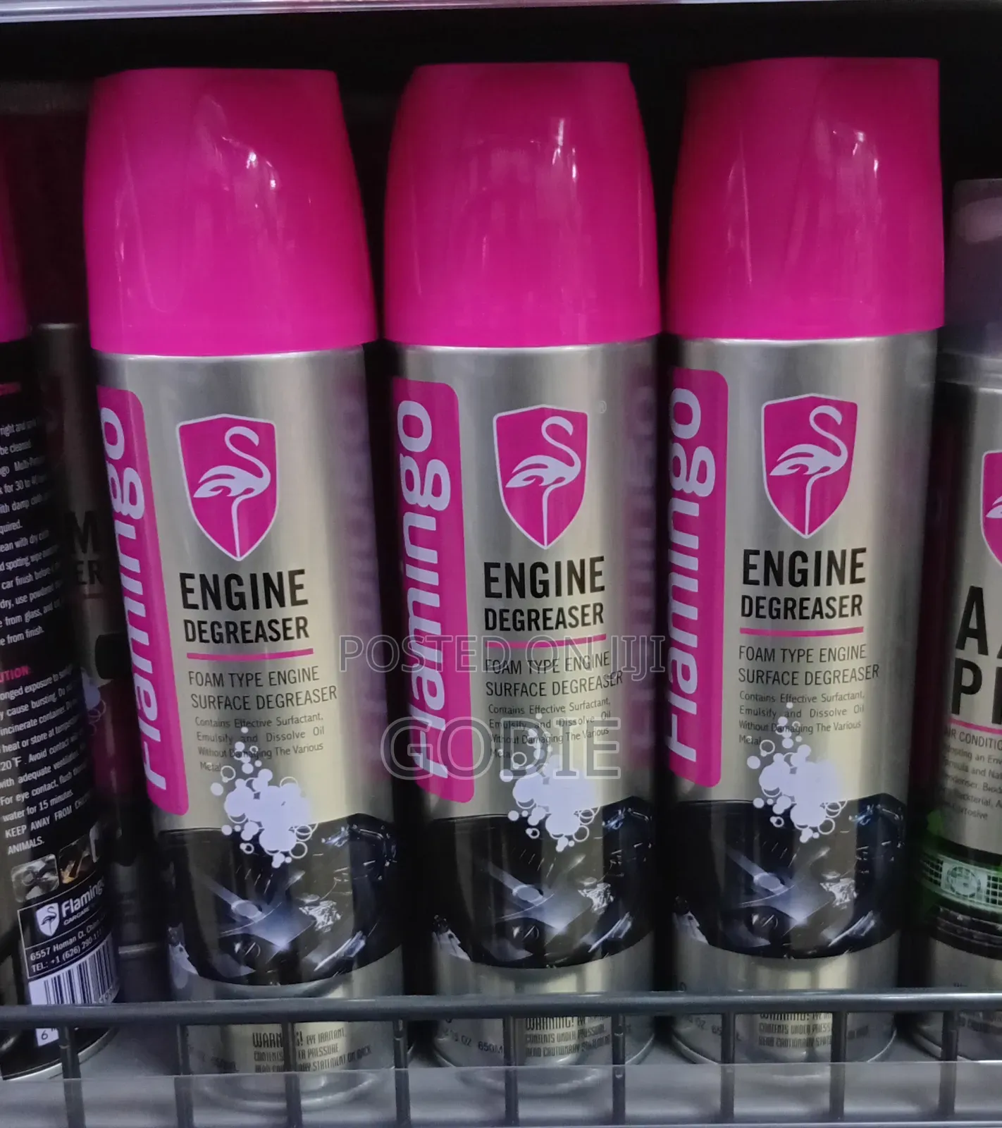 Flamingo Foam Type Engine Degreaser Spray