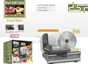 Dsp Kb7005 Electric Food Slicer.