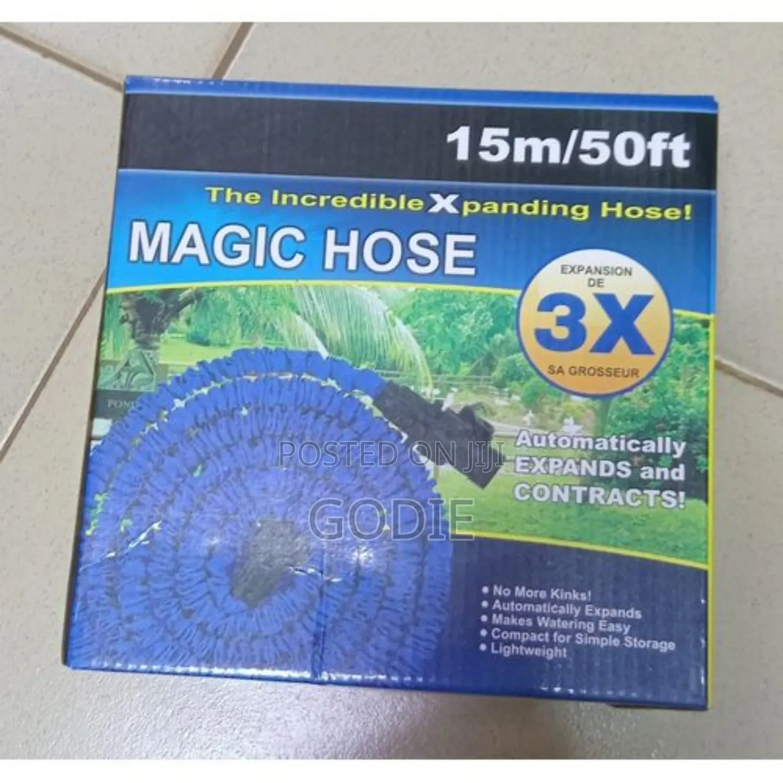 Magic Hose Expandable Garden Hose Pipe,15-Meter (50-Foot)