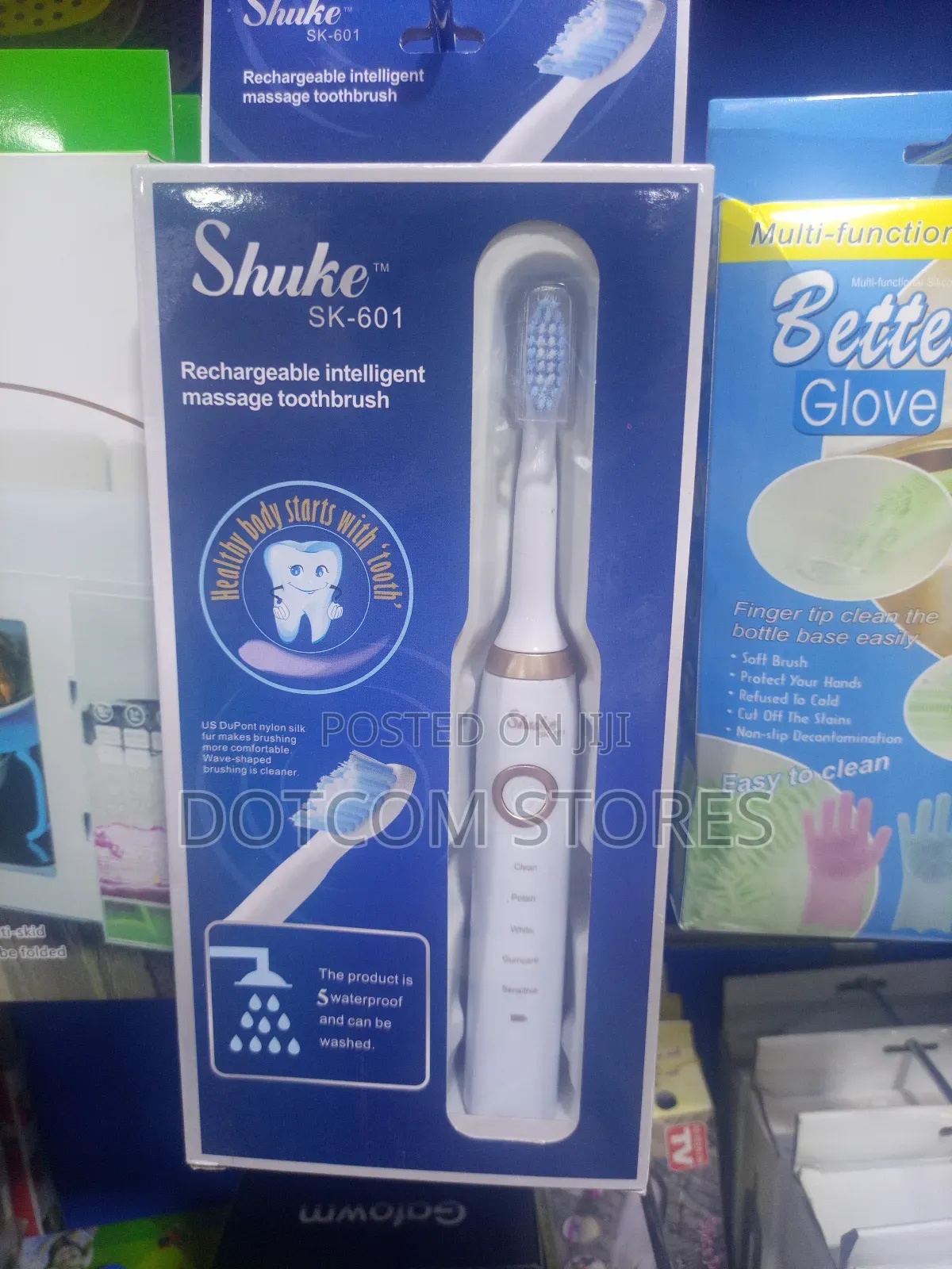 Shuke Sk-601 Rechargeable Intelligent Massage Toothbrush.