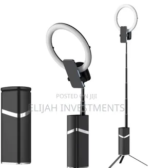 10inch Portable Foldable Rechargeable Ring Light