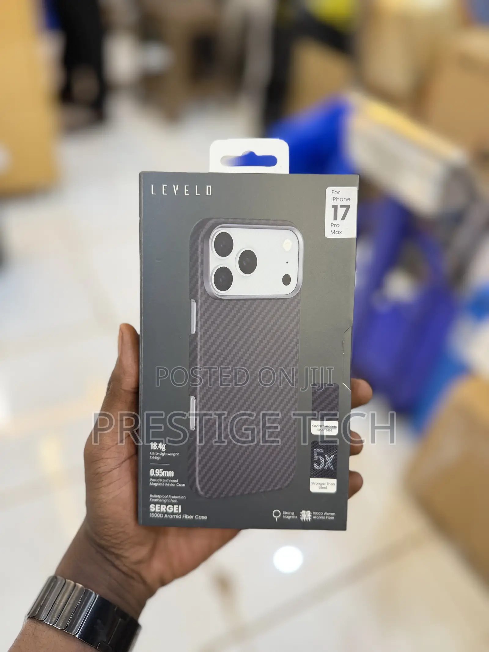 Levelo Cases For iPhone 17 Pro Max, Cabin, Morphix, Iris, Mia, Opulent