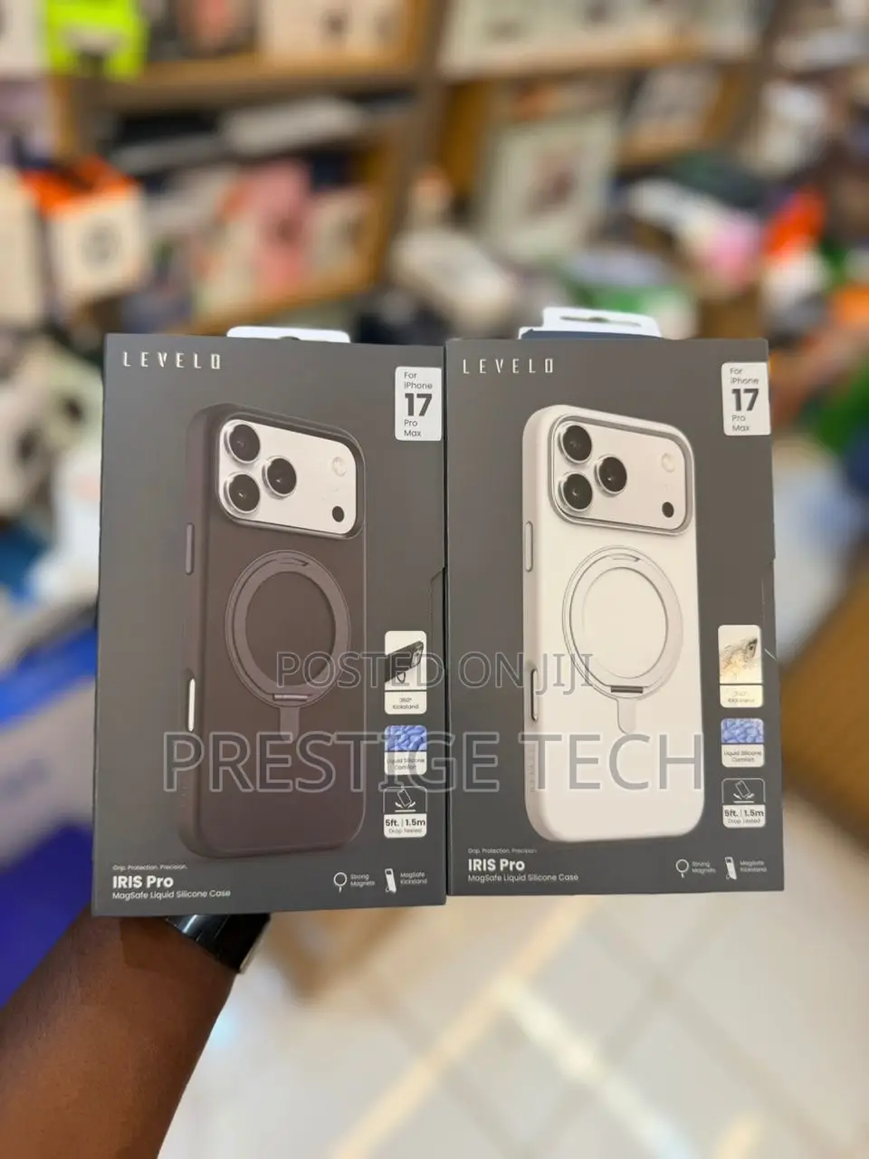 Levelo Cases For iPhone 17 Pro Max, Cabin, Morphix, Iris, Mia, Opulent