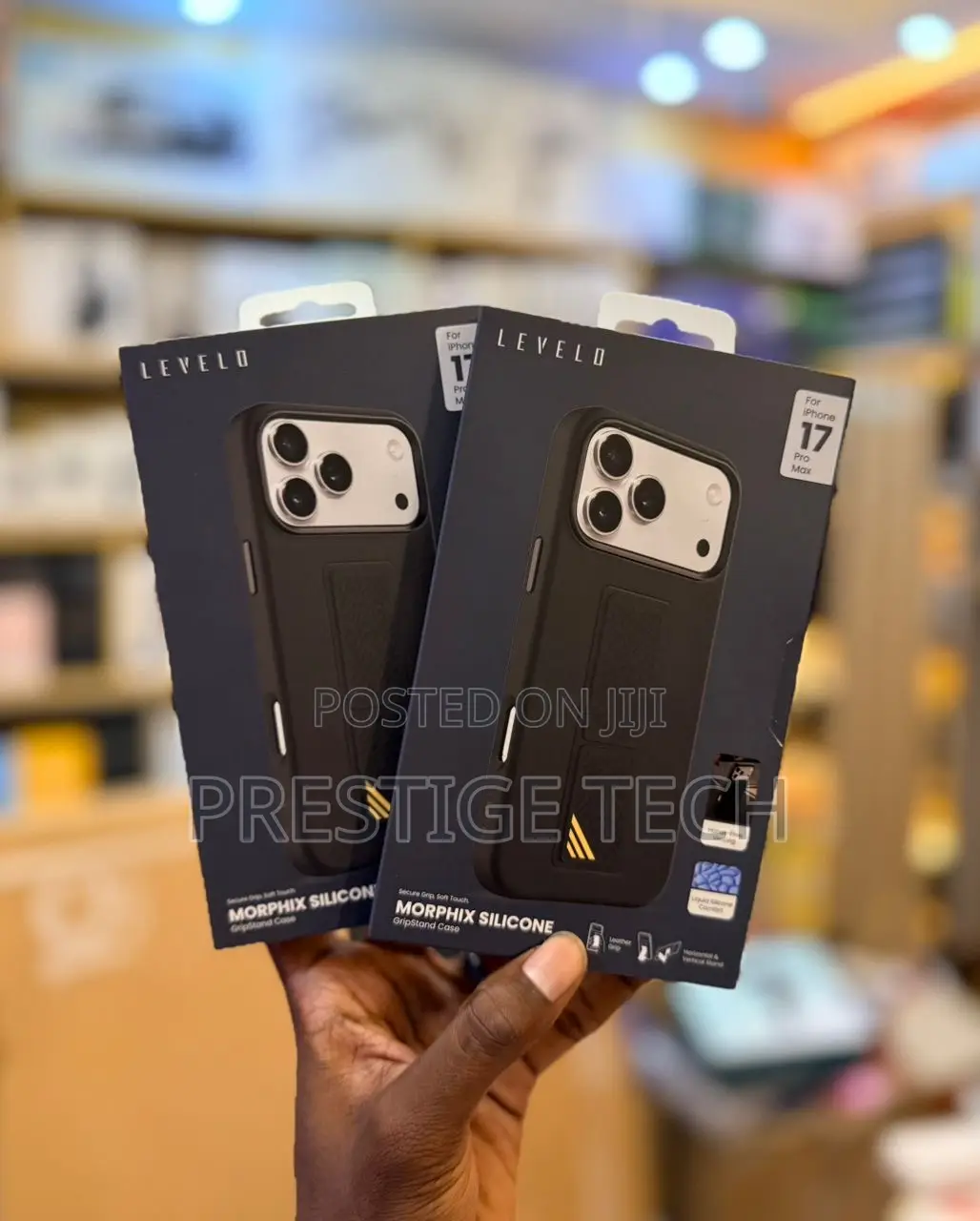 Levelo Cases For iPhone 17 Pro Max, Cabin, Morphix, Iris, Mia, Opulent