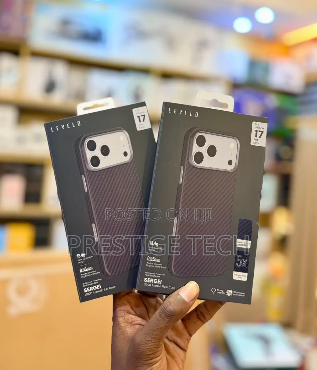 Levelo Cases For iPhone 17 Pro Max, Cabin, Morphix, Iris, Mia, Opulent