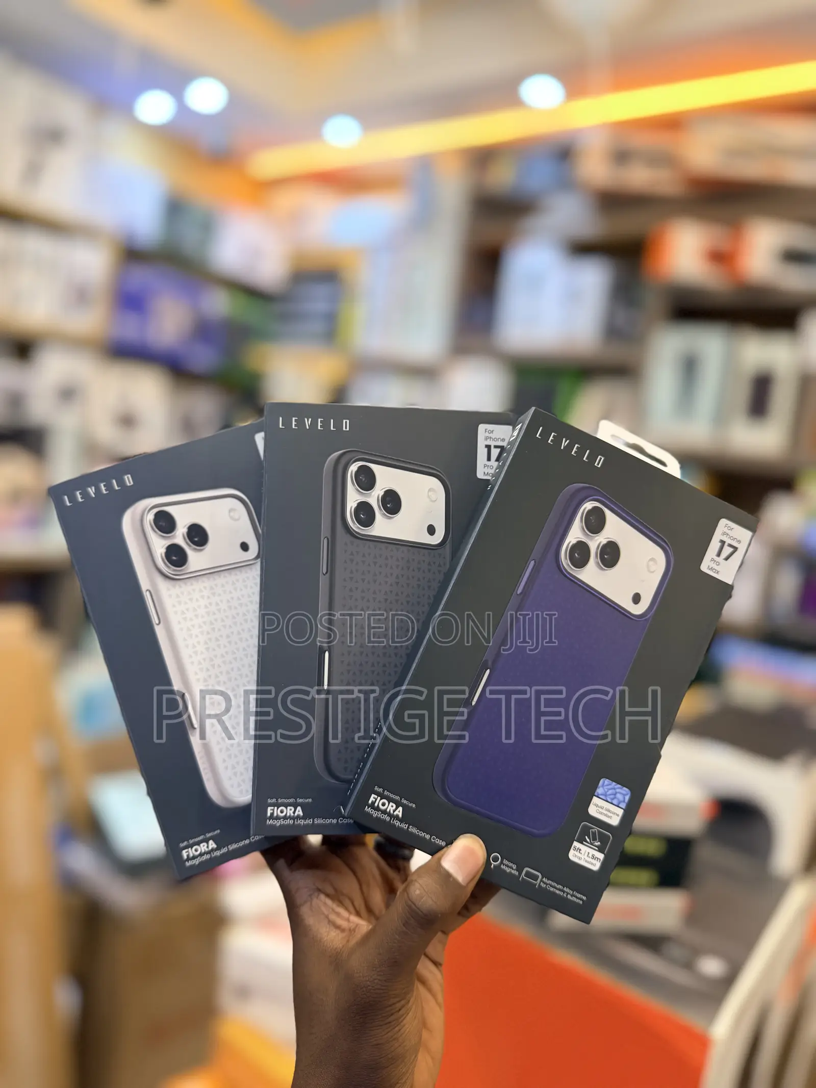 Levelo Cases For iPhone 17 Pro Max, Cabin, Morphix, Iris, Mia, Opulent
