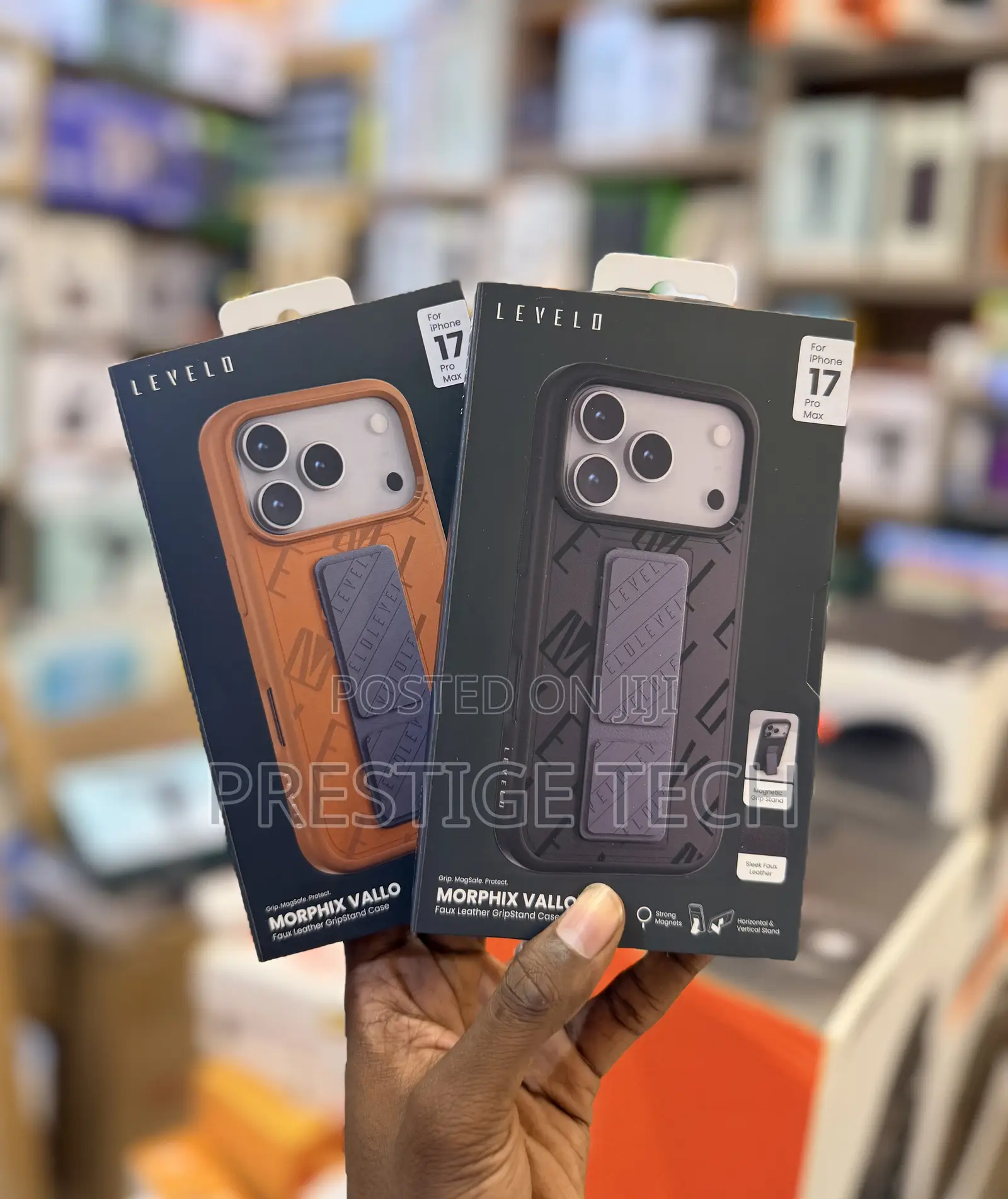Levelo Cases For iPhone 17 Pro Max, Cabin, Morphix, Iris, Mia, Opulent