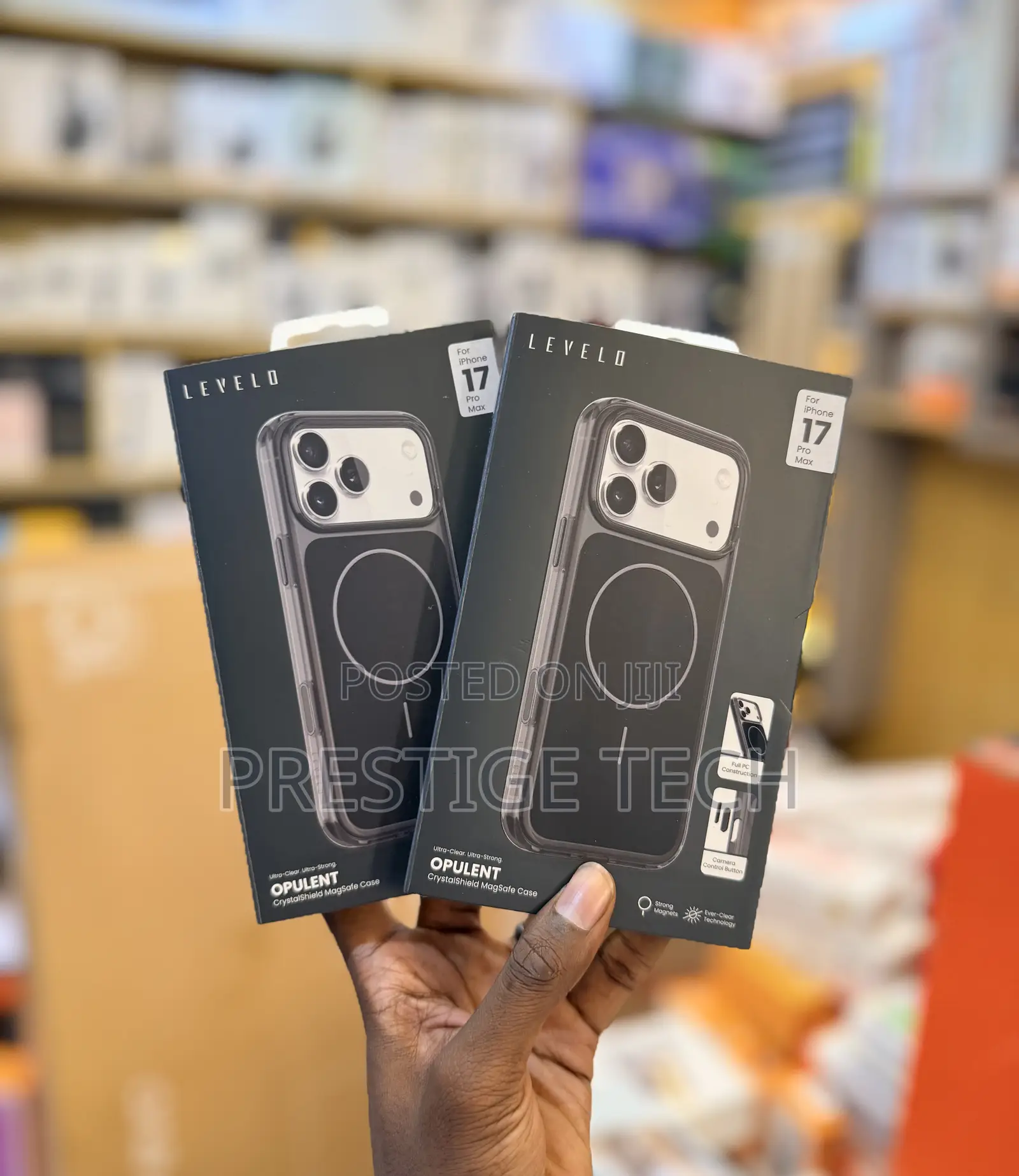 Levelo Cases For iPhone 17 Pro Max, Cabin, Morphix, Iris, Mia, Opulent