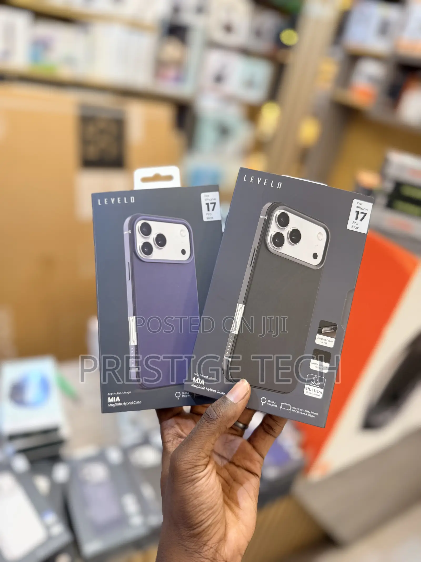 Levelo Cases For iPhone 17 Pro Max, Cabin, Morphix, Iris, Mia, Opulent
