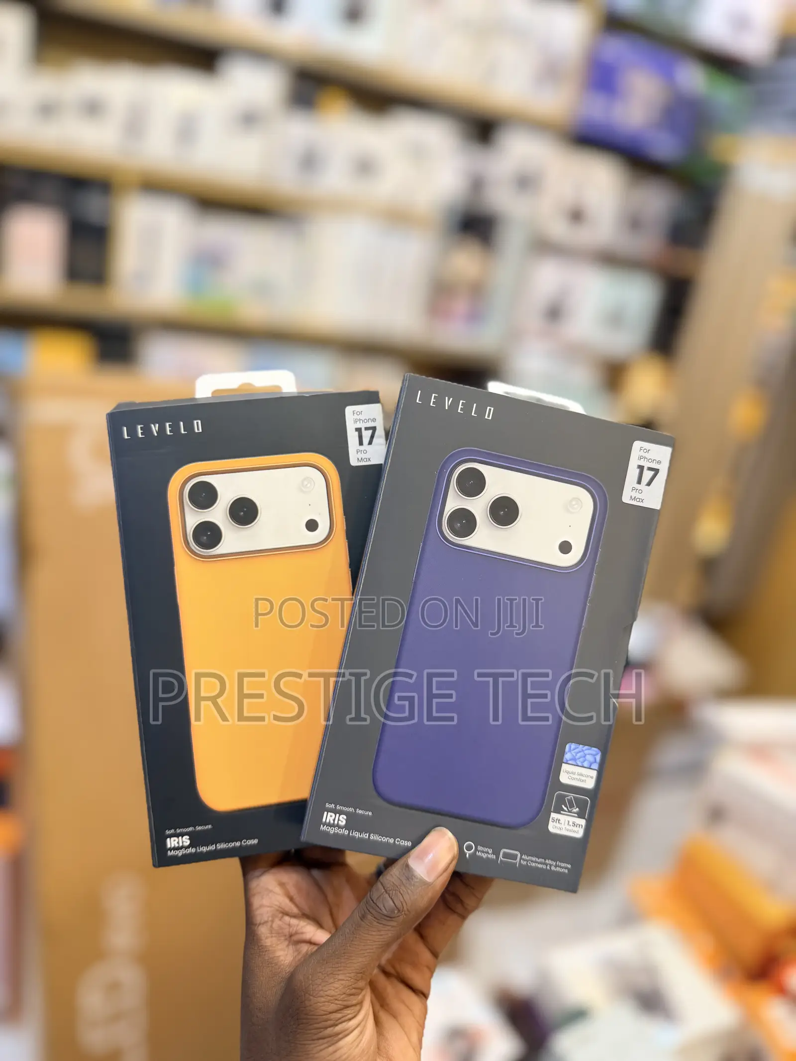 Levelo Cases For iPhone 17 Pro Max, Cabin, Morphix, Iris, Mia, Opulent