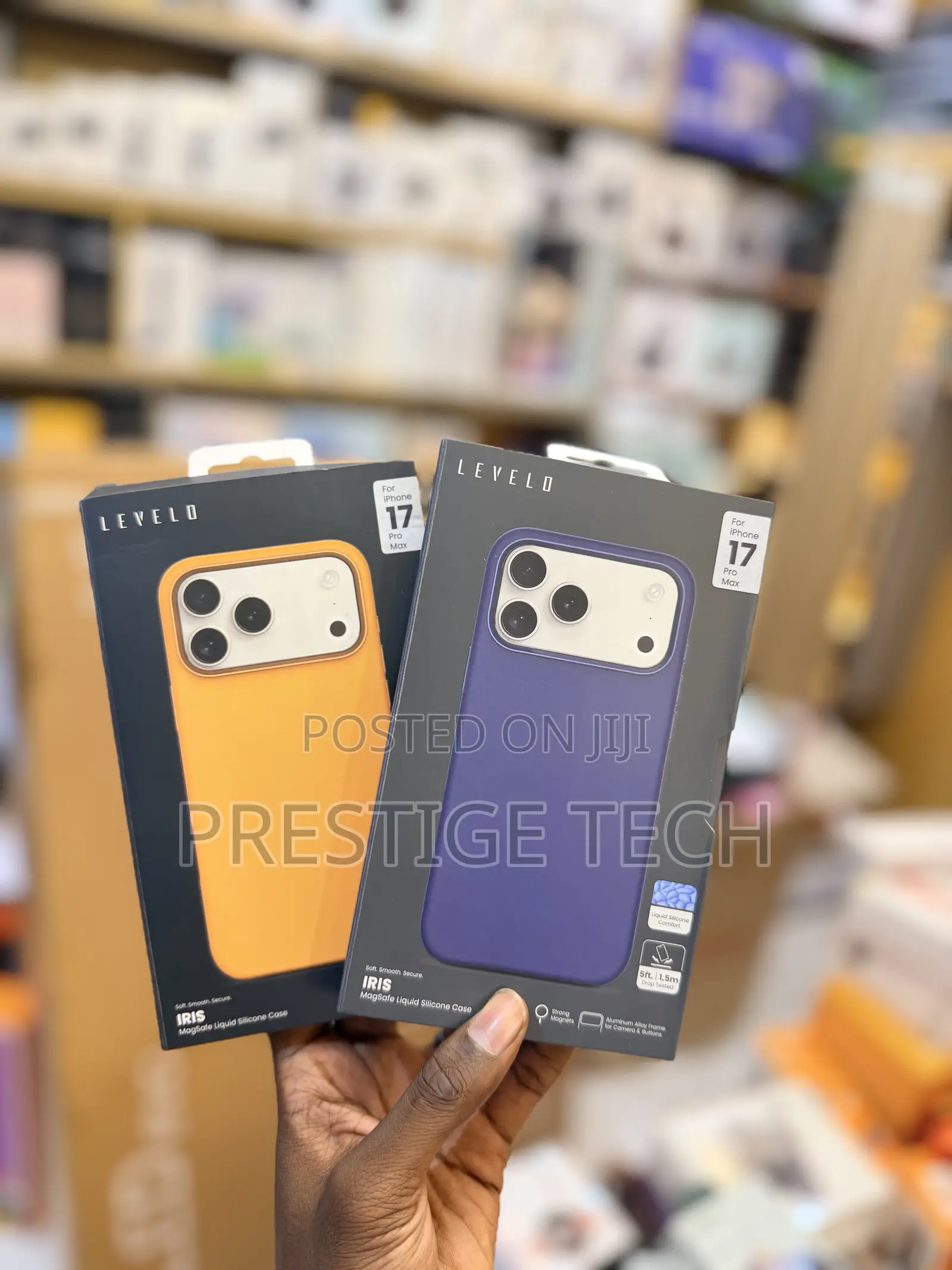 Levelo Cases For iPhone 17 Pro Max, Cabin, Morphix, Iris, Mia, Opulent