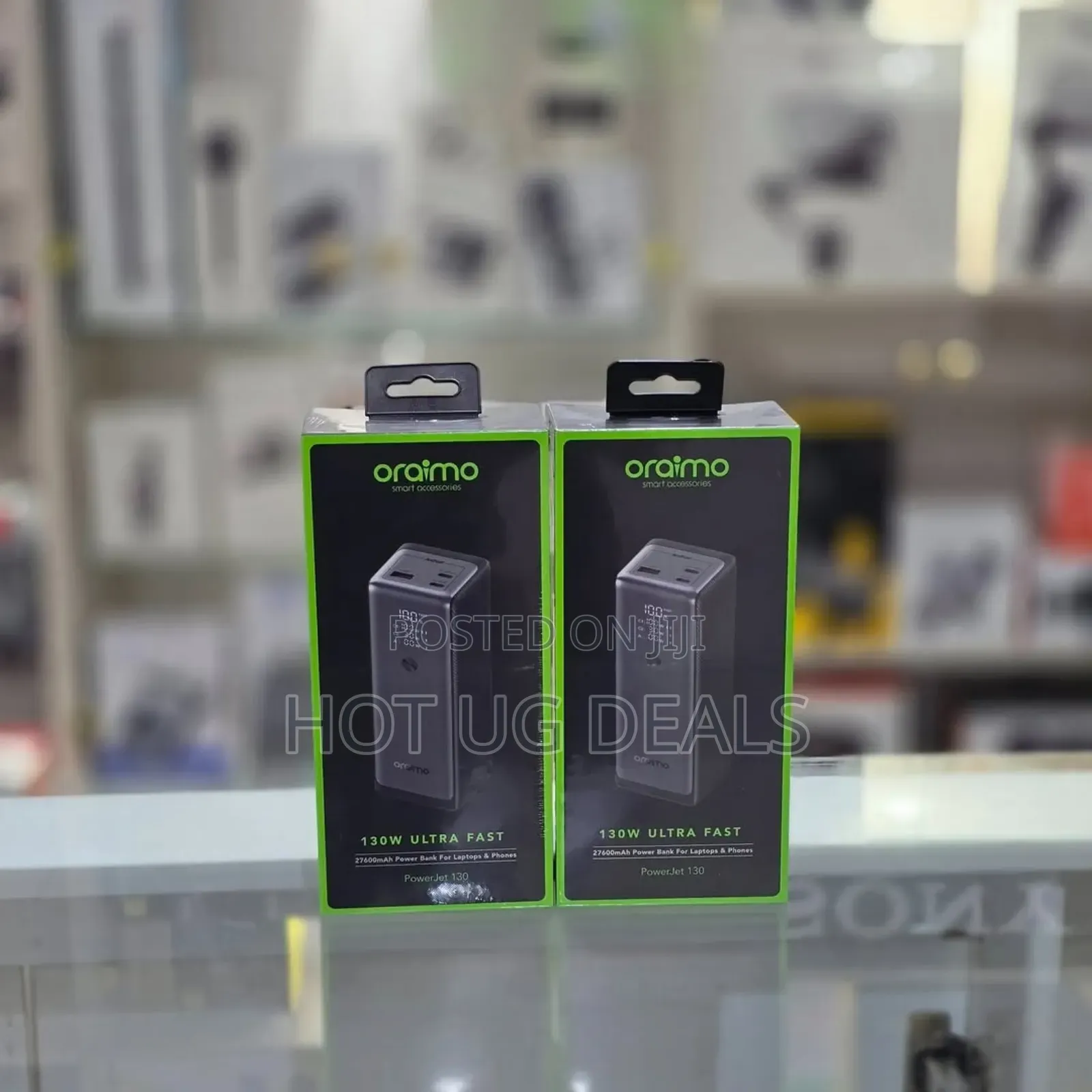 Oraimo Powerjet 130 Power Bank 27600mah 130w Smart Digital Display
