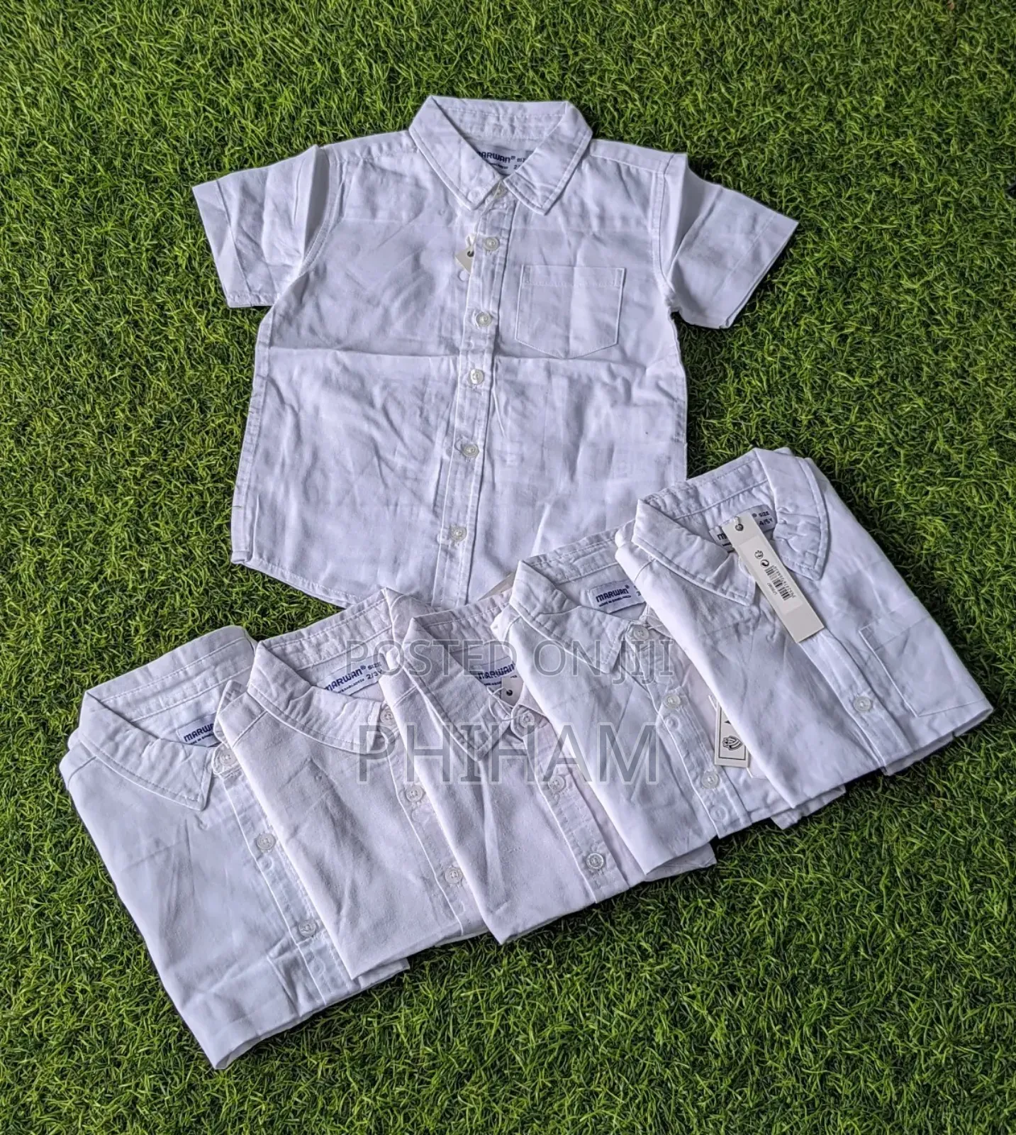Kids White Linen Shirt(6months to 16yrs)