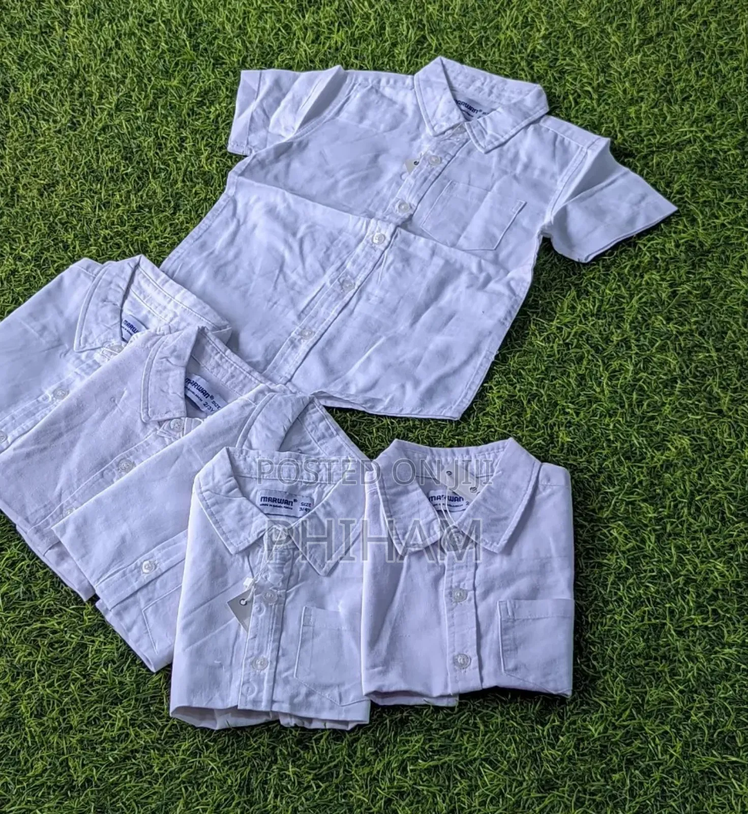 Kids White Linen Shirt(6months to 16yrs)