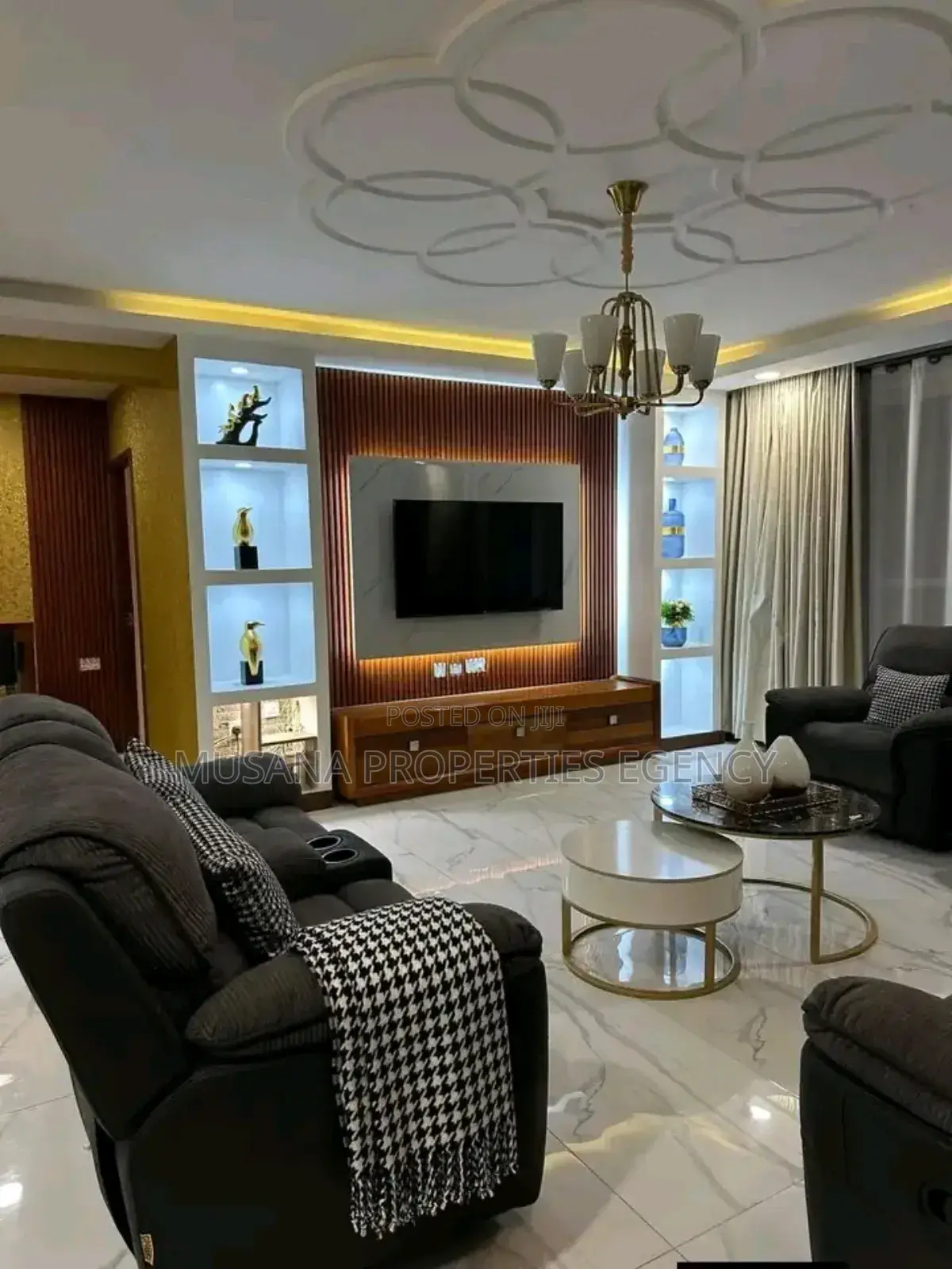Furnished 1bdrm Apartment in Muyenga Estate, Central Division for rent