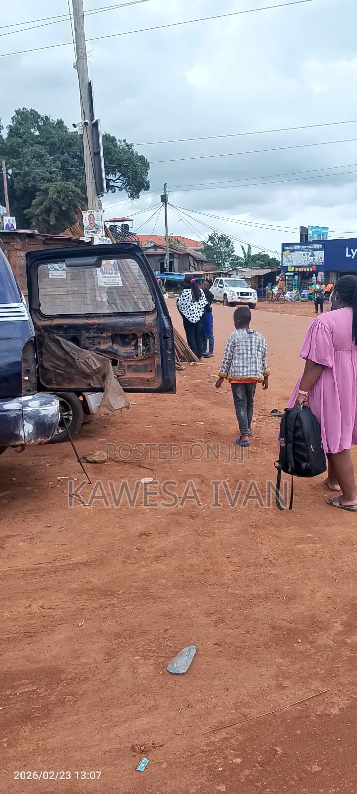 Acre on Sale Touching Road Near Express Roundabout Entebbe